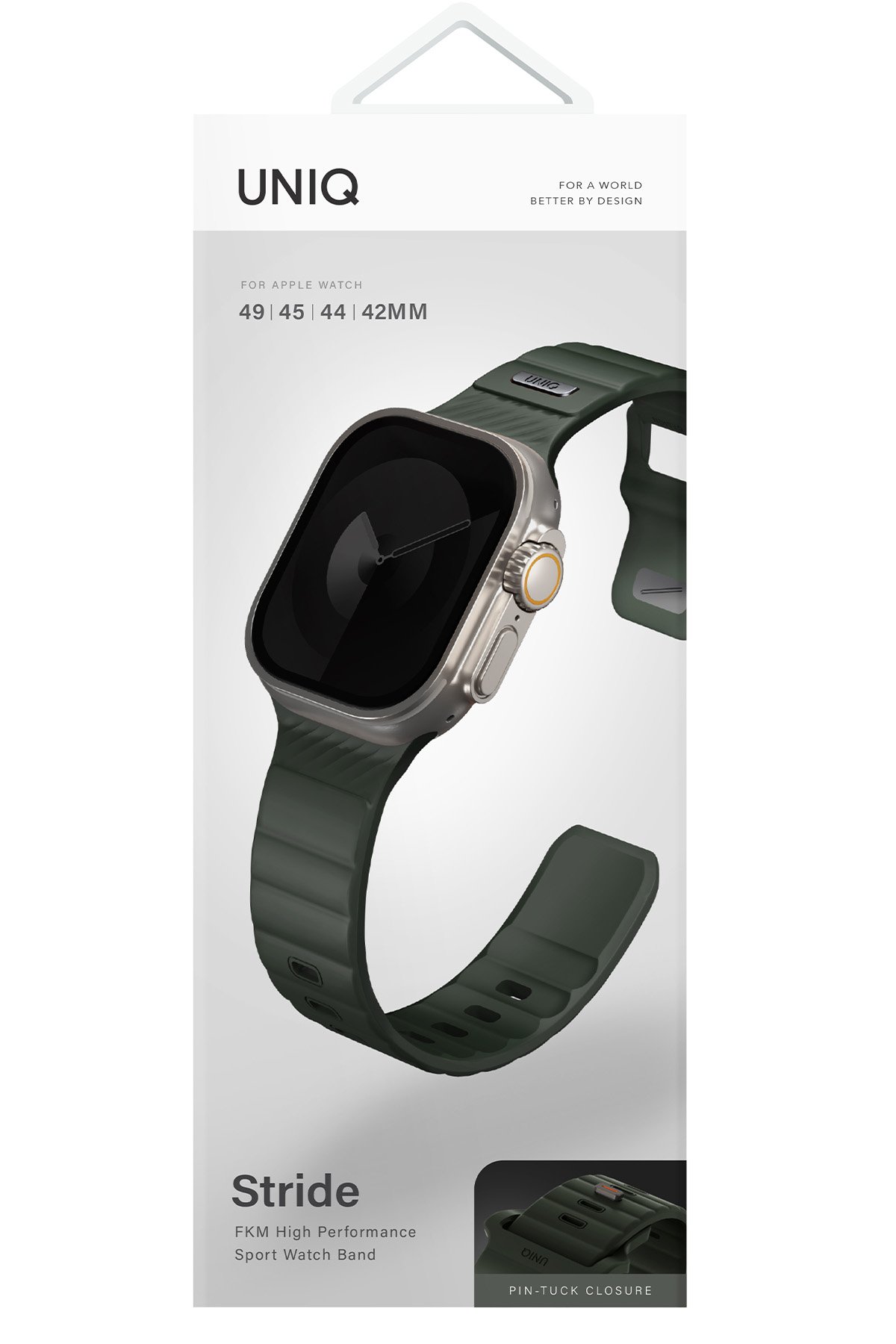 Uniq Watch 40mm Revix Evo Reversible Manyetik Kordon - Pembe-Bej