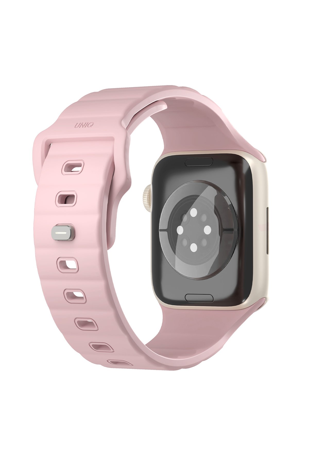 Uniq Watch 40mm Revix Premium Reversible Manyetik Kordon - Sarı-Bej