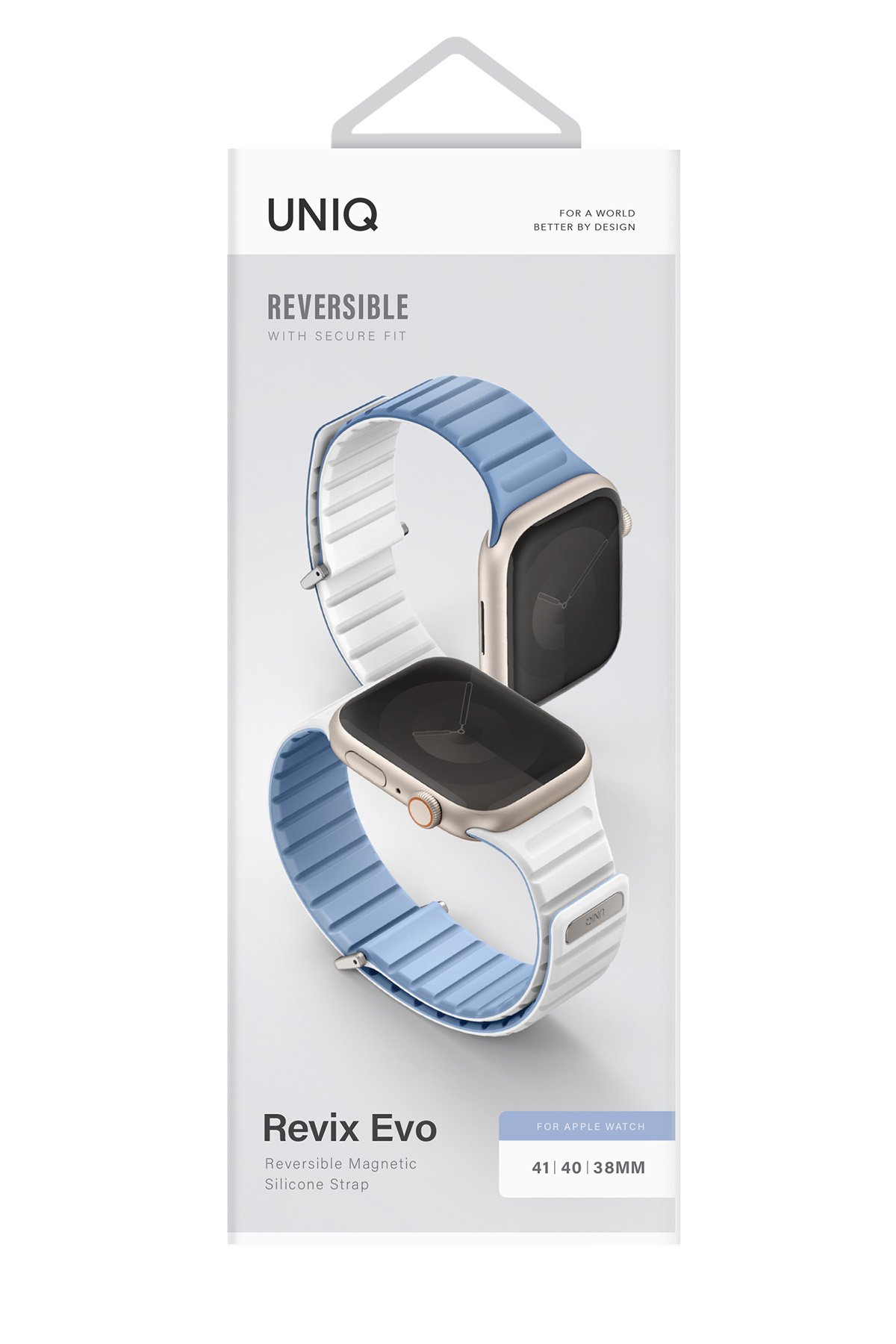 Uniq Watch 42mm Revix Evo Reversible Manyetik Kordon - Yeşil-Sarı