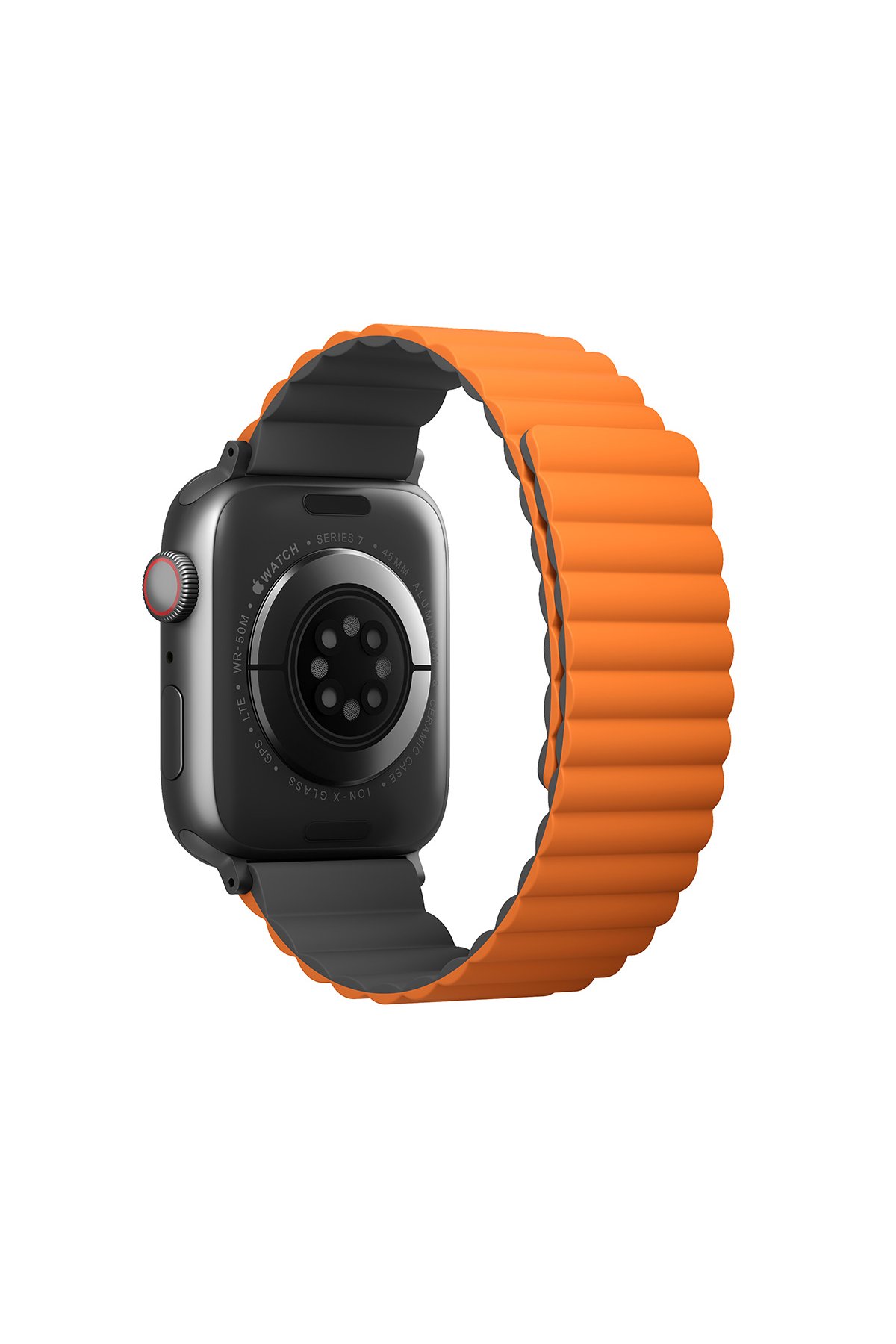 Uniq Watch 42mm Stride FKM Silikon Kordon - Beyaz