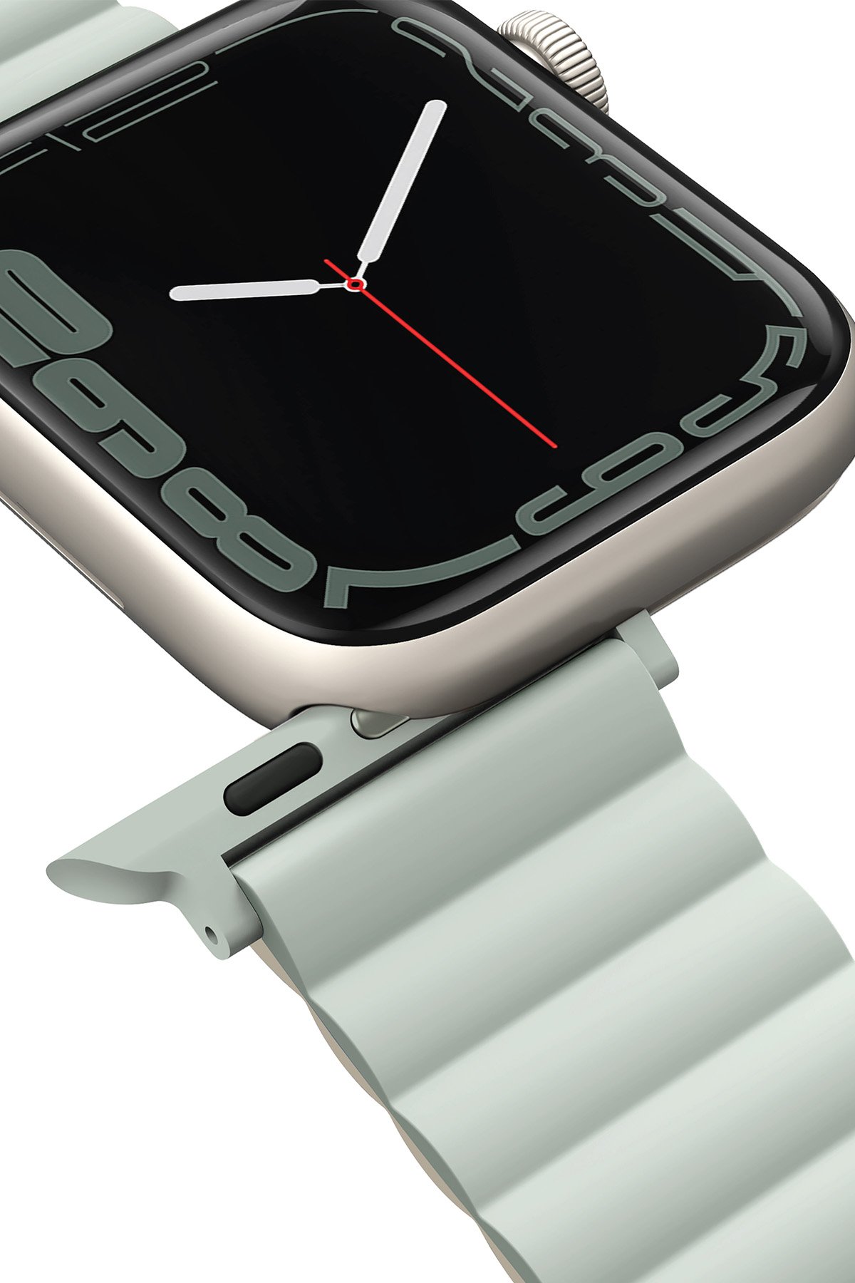 Uniq Watch 44mm Revix Reversible Manyetik Kordon - Yeşil-Bej