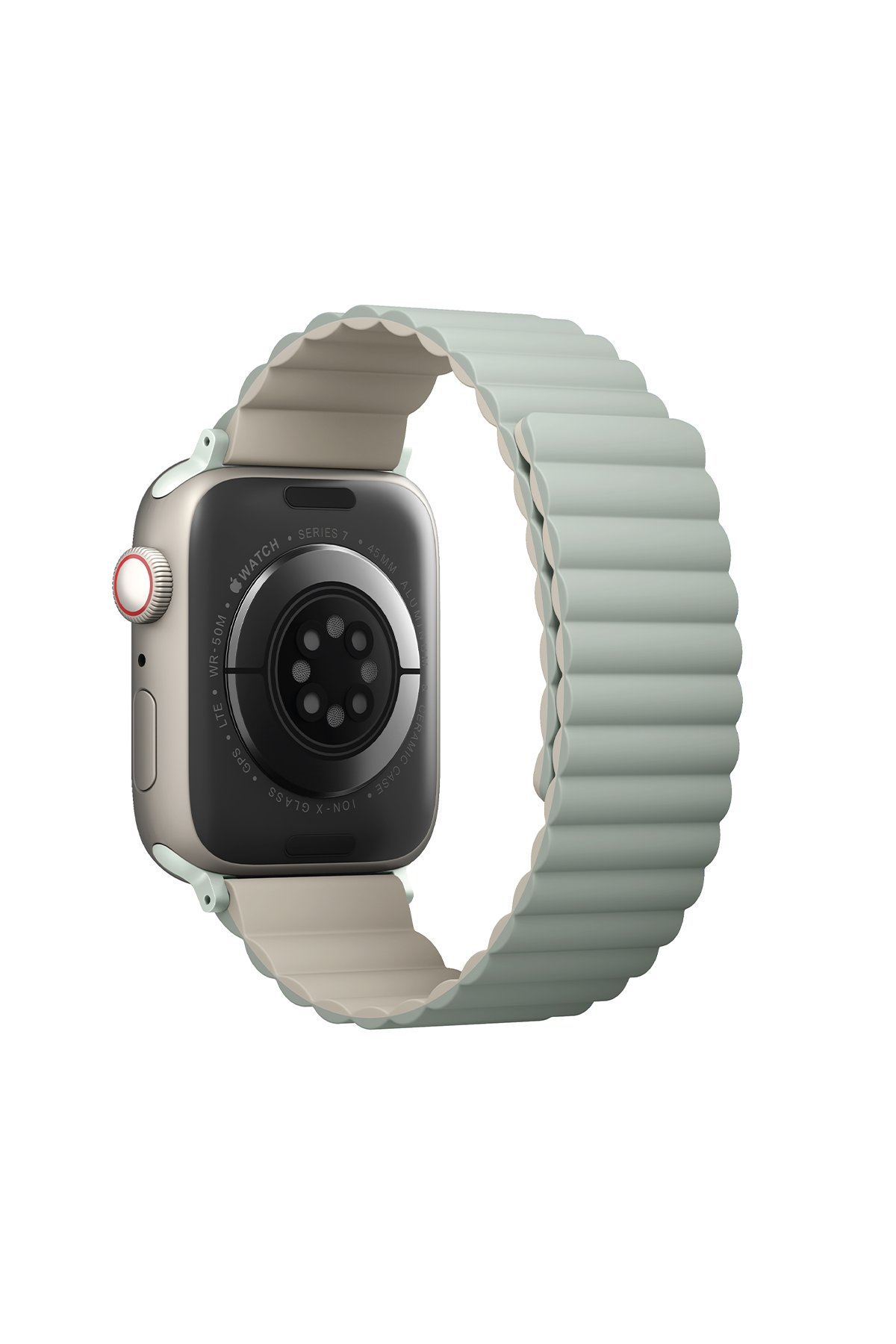 Uniq Watch 44mm Stride FKM Silikon Kordon - Yeşil