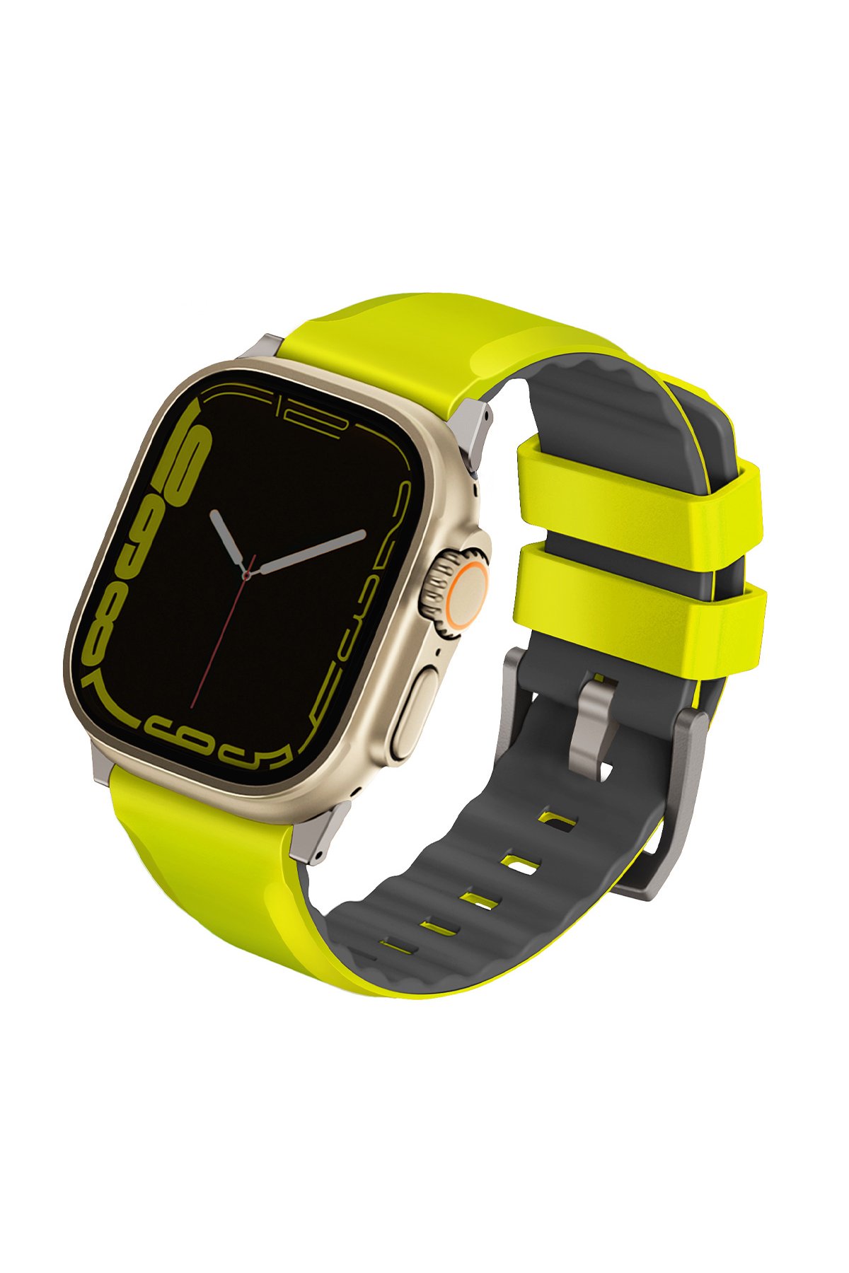 Uniq Watch 45mm Revix Reversible Manyetik Kordon - Yeşil-Bej