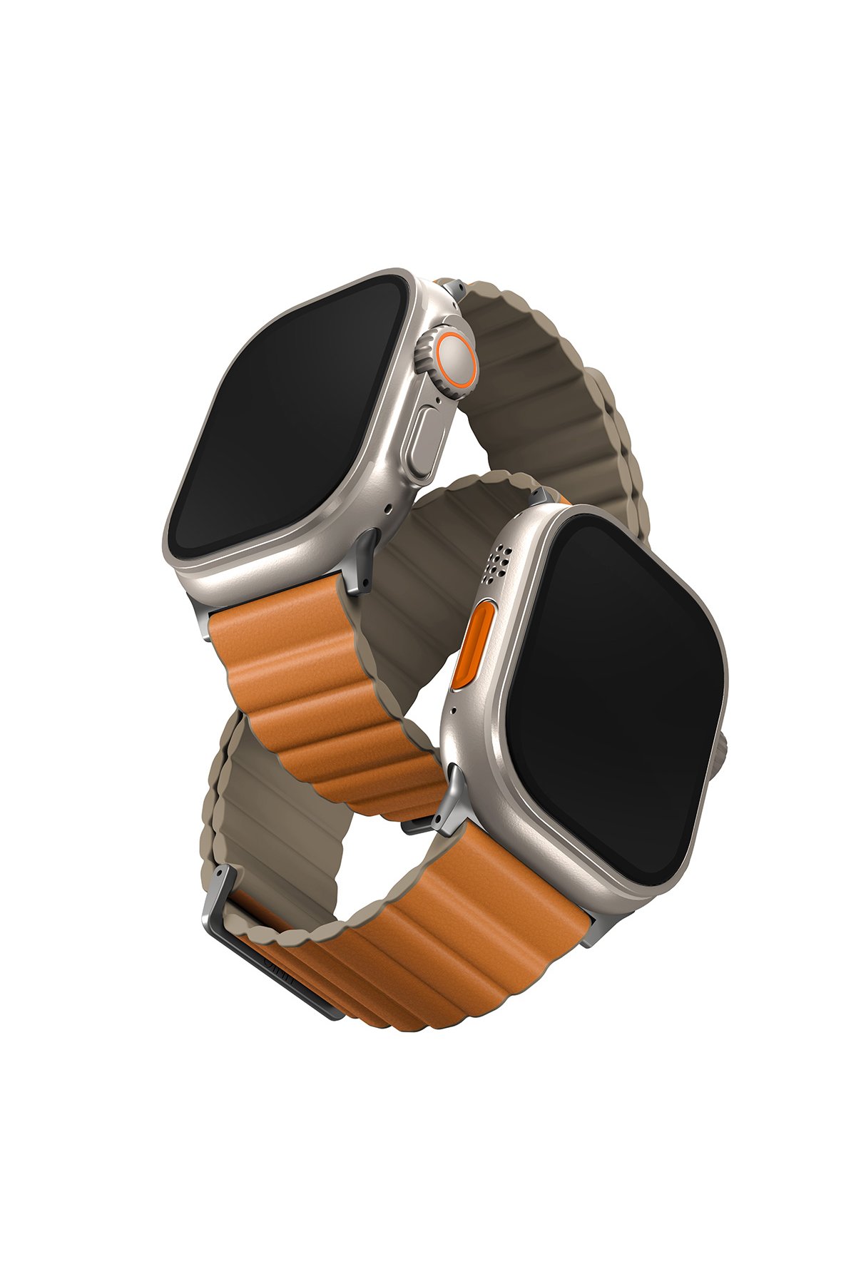 Uniq Watch 45mm Monos 2 in 1 Silikon Kordon - Gri