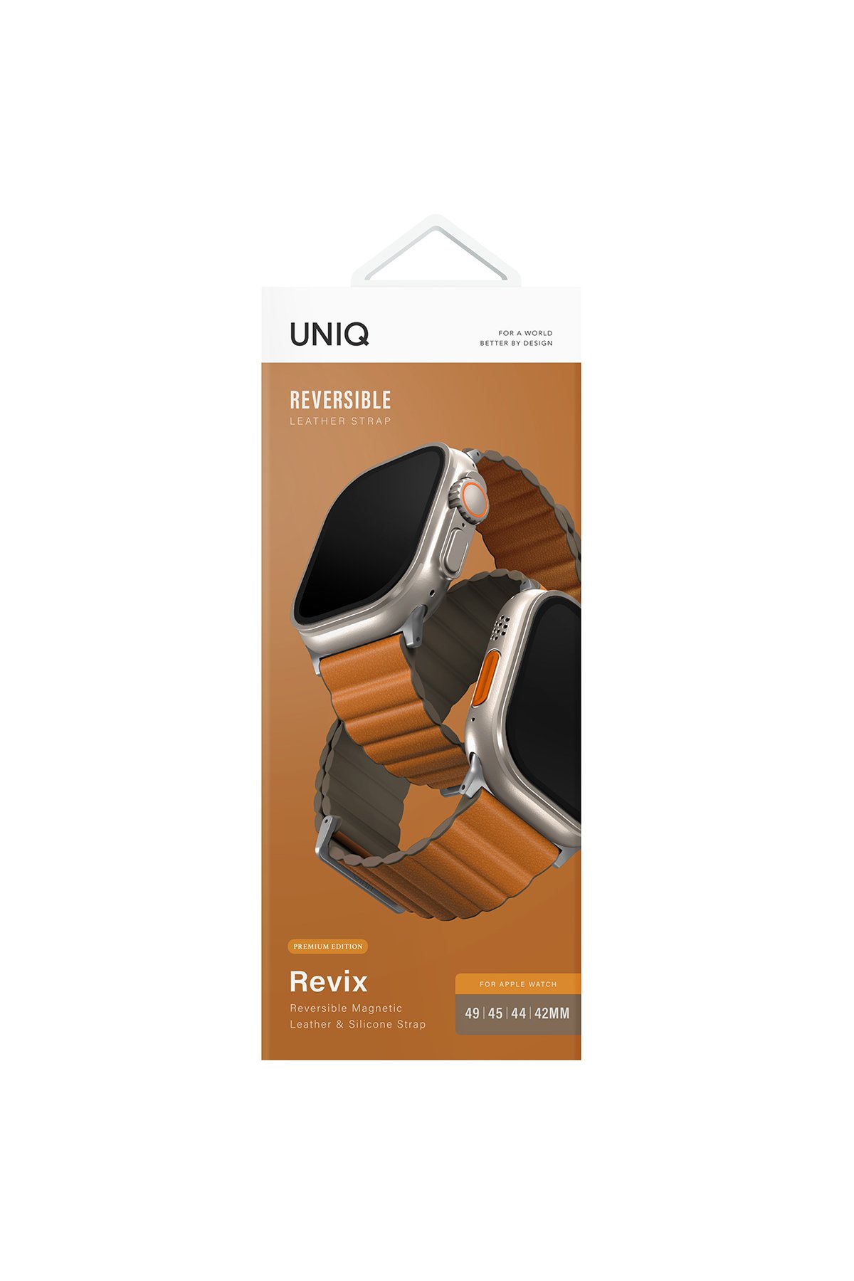 Uniq Watch 45mm Monos 2 in 1 Silikon Kordon - Gri
