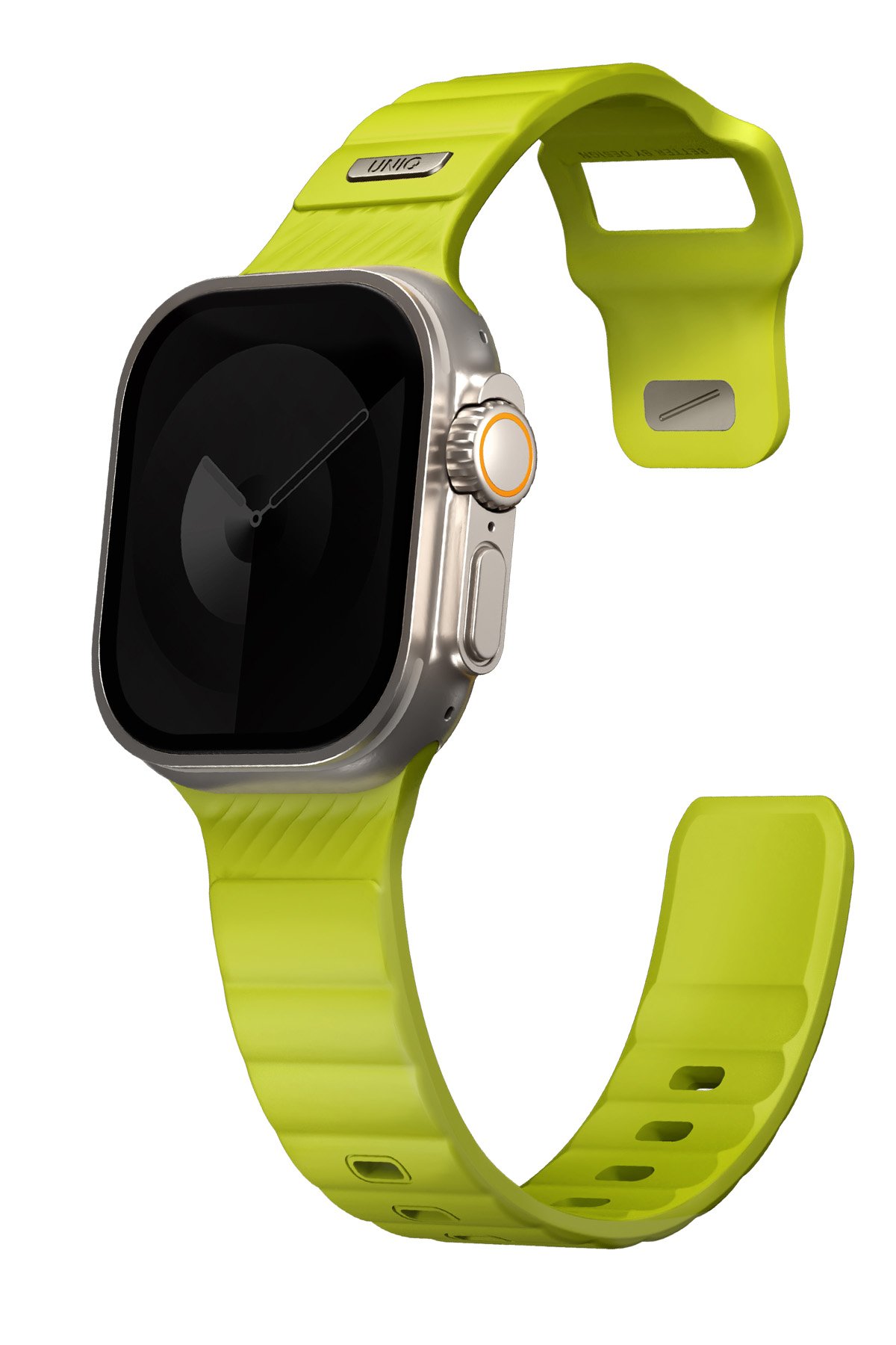 Uniq Watch 45mm Strova Mag Çelik Kordon - Gümüş