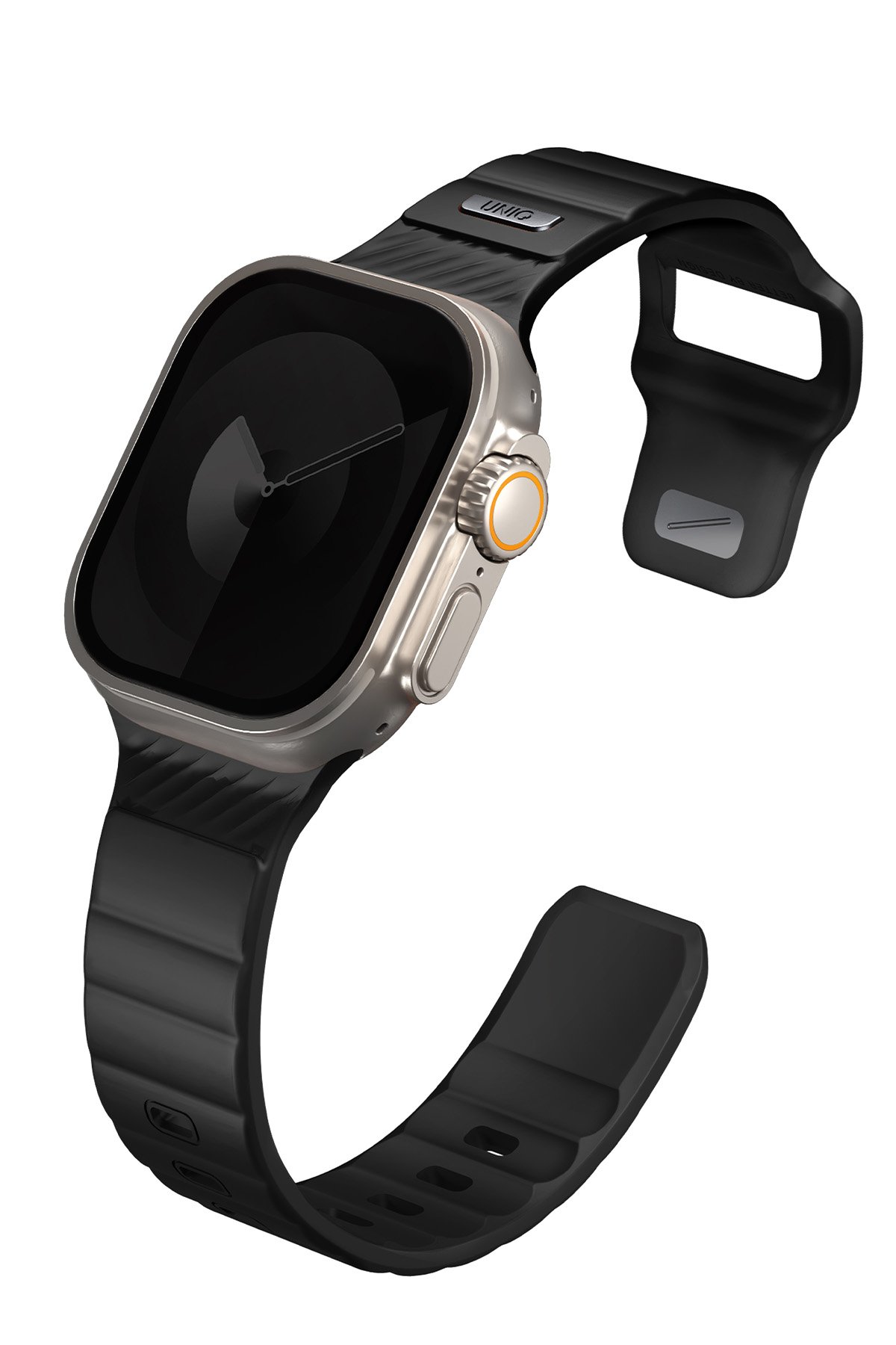 Uniq Watch 45mm Nautic Camlı Kasa Ekran Koruyucu - Gri