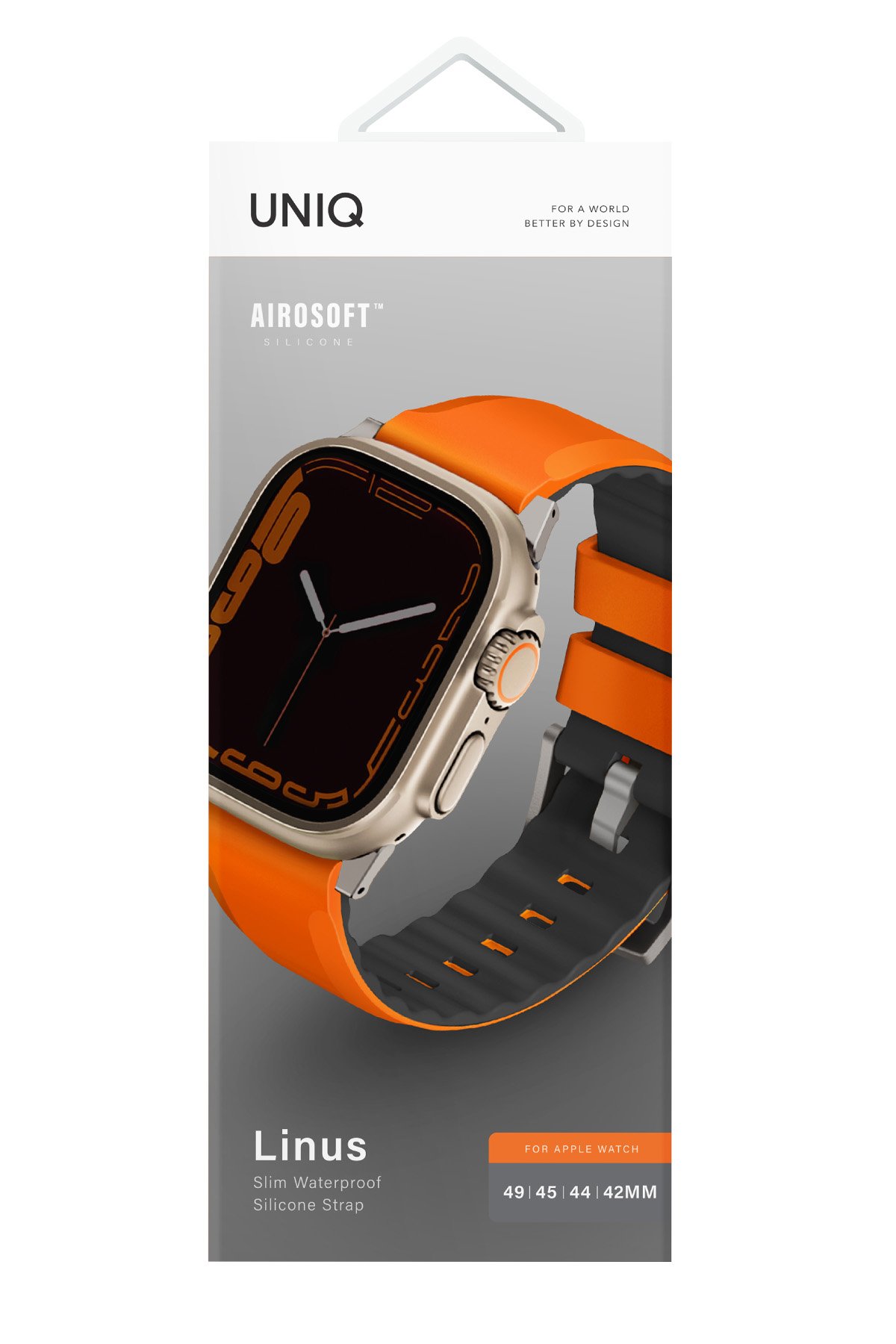 Uniq Watch Ultra 49mm Linus Airosoft Silikon Kılıf - Lacivert