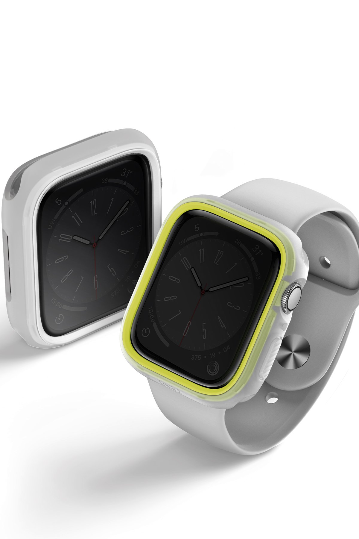 Uniq Watch Ultra 49mm Stride FKM Silikon Kordon - Mavi