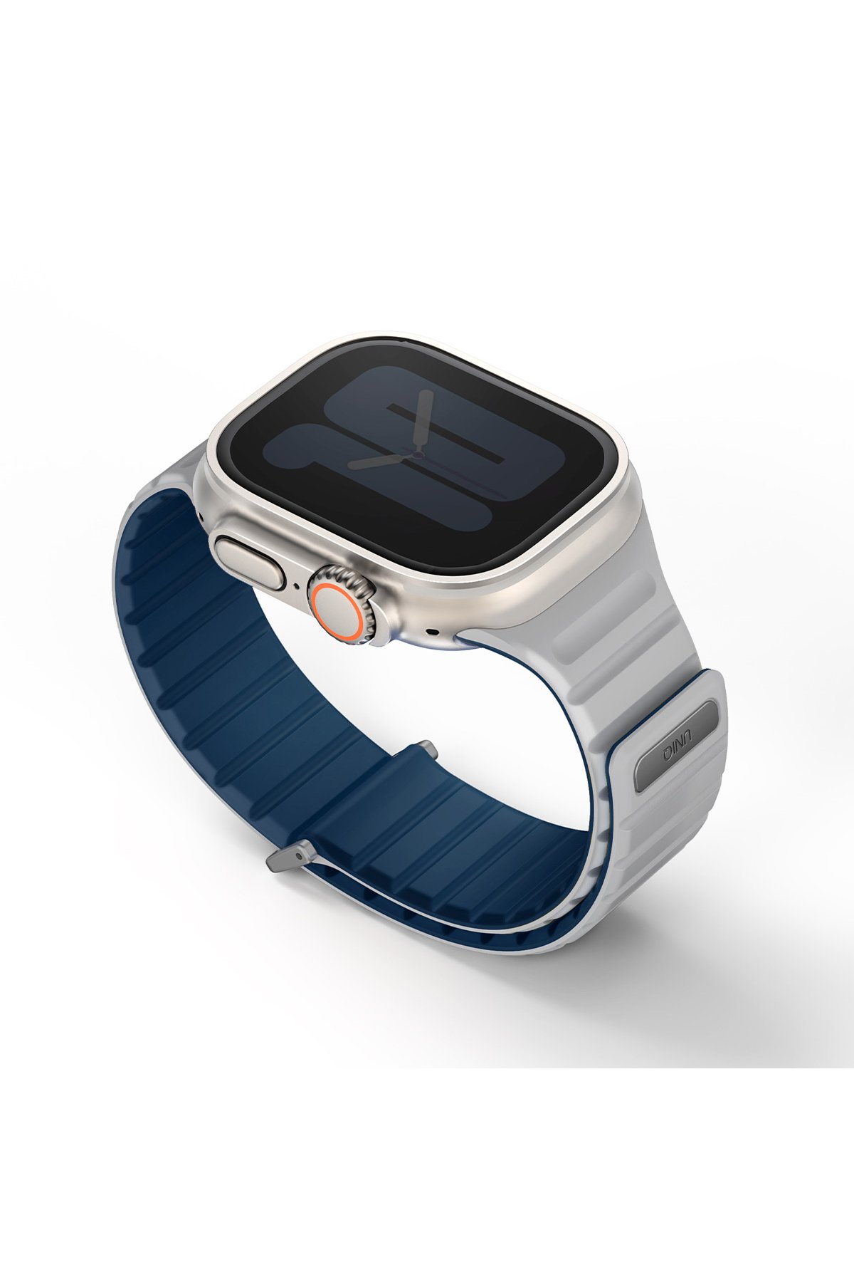 Uniq Watch Ultra 49mm Revix Reversible Manyetik Kordon - Lacivert-Gri