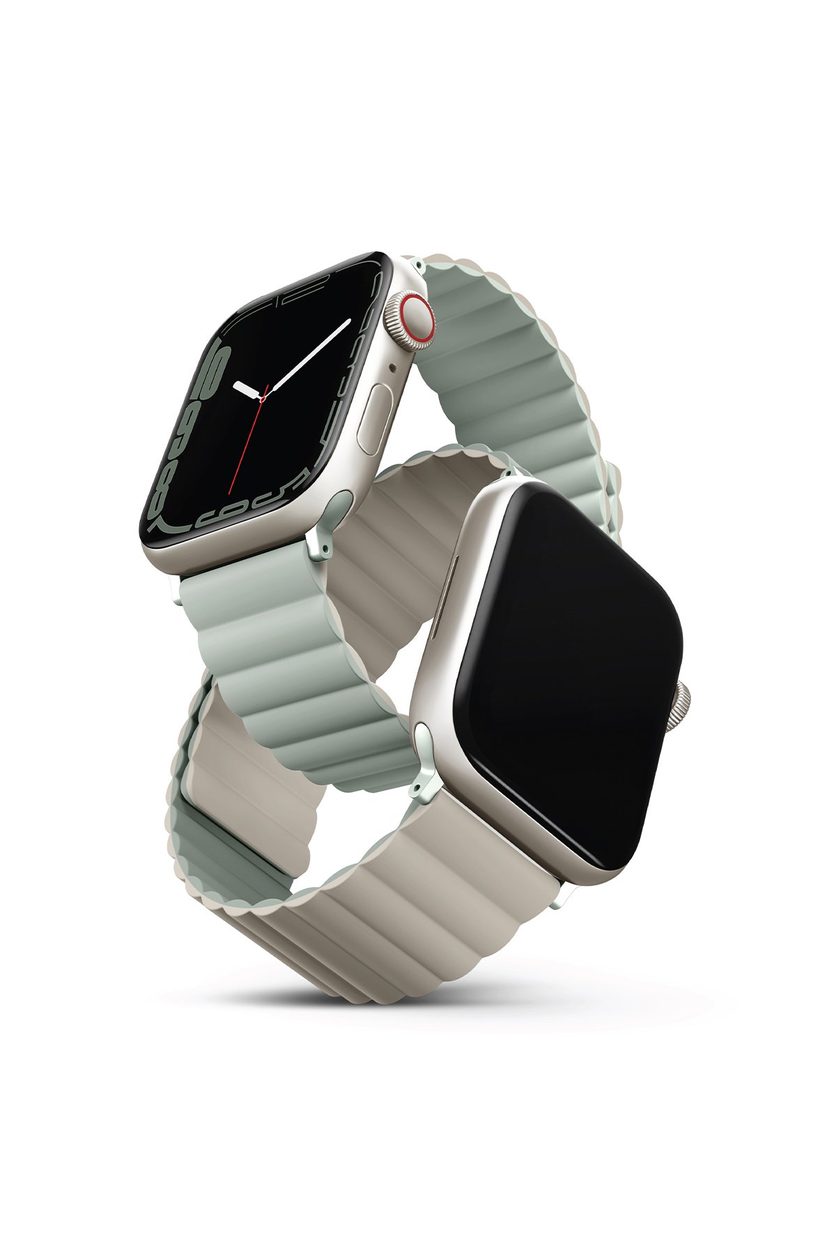 Uniq Watch Ultra 49mm Revix Reversible Manyetik Kordon - Yeşil-Gold