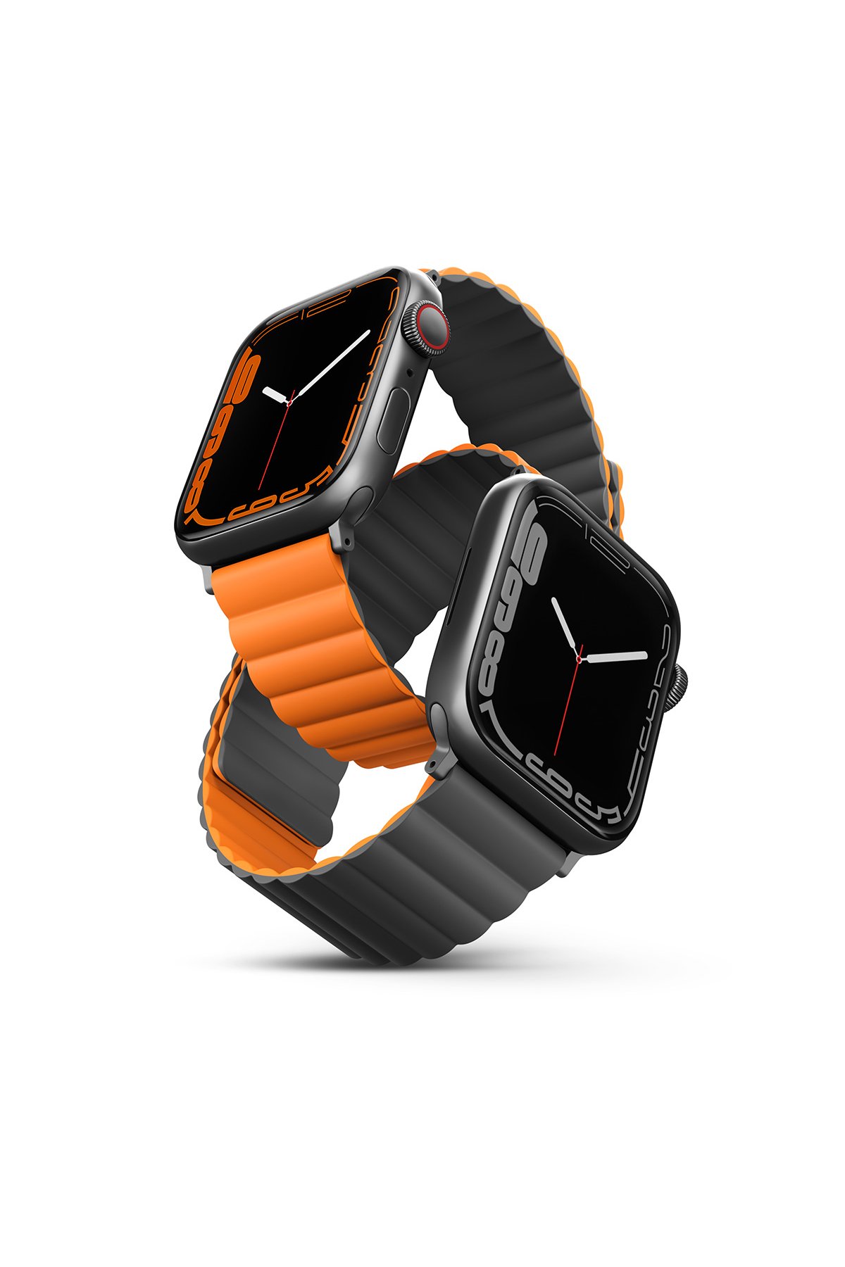 Uniq Watch Ultra 49mm Valencia Camlı Kasa Ekran Koruyucu - Siyah
