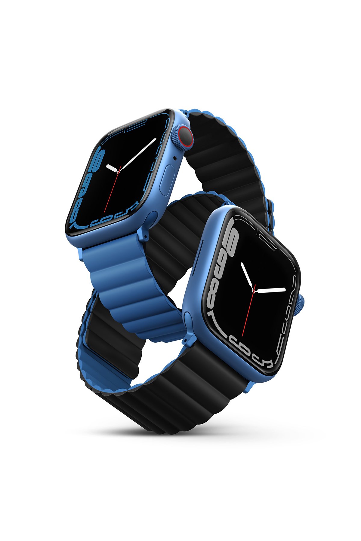 Uniq Watch Ultra 49mm Moduo Camlı Kasa Ekran Koruyucu - Sarı-Beyaz