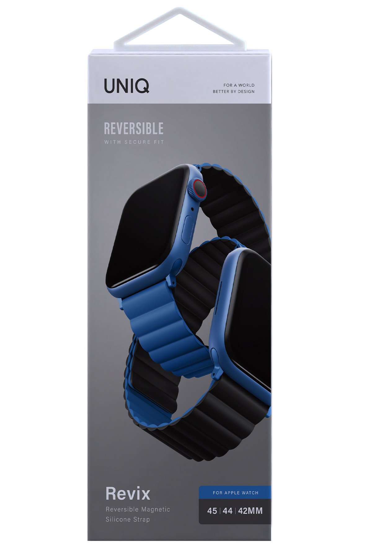 Uniq Watch Ultra 49mm Moduo Camlı Kasa Ekran Koruyucu - Sarı-Beyaz