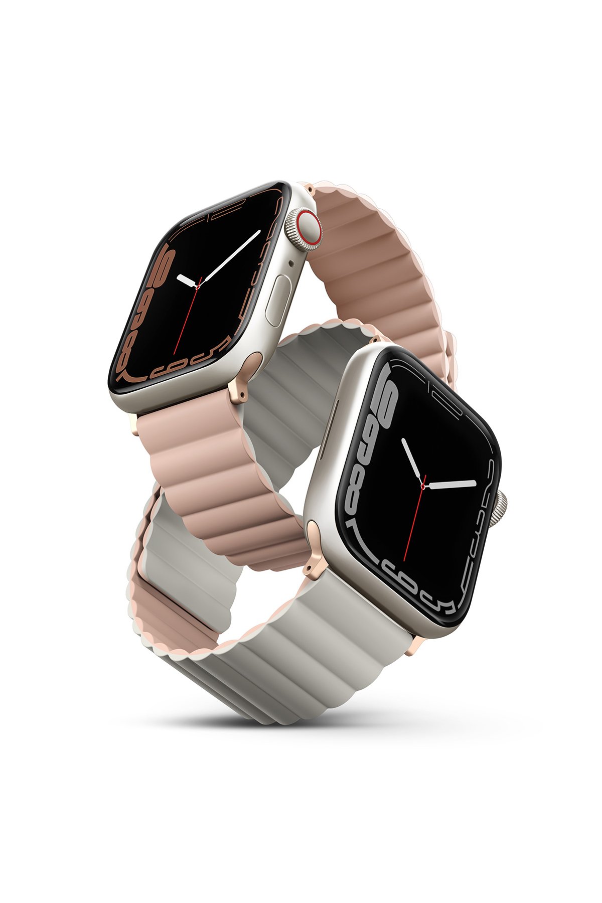 Uniq Watch Ultra 49mm Aspen Örgülü Kordon - Pembe