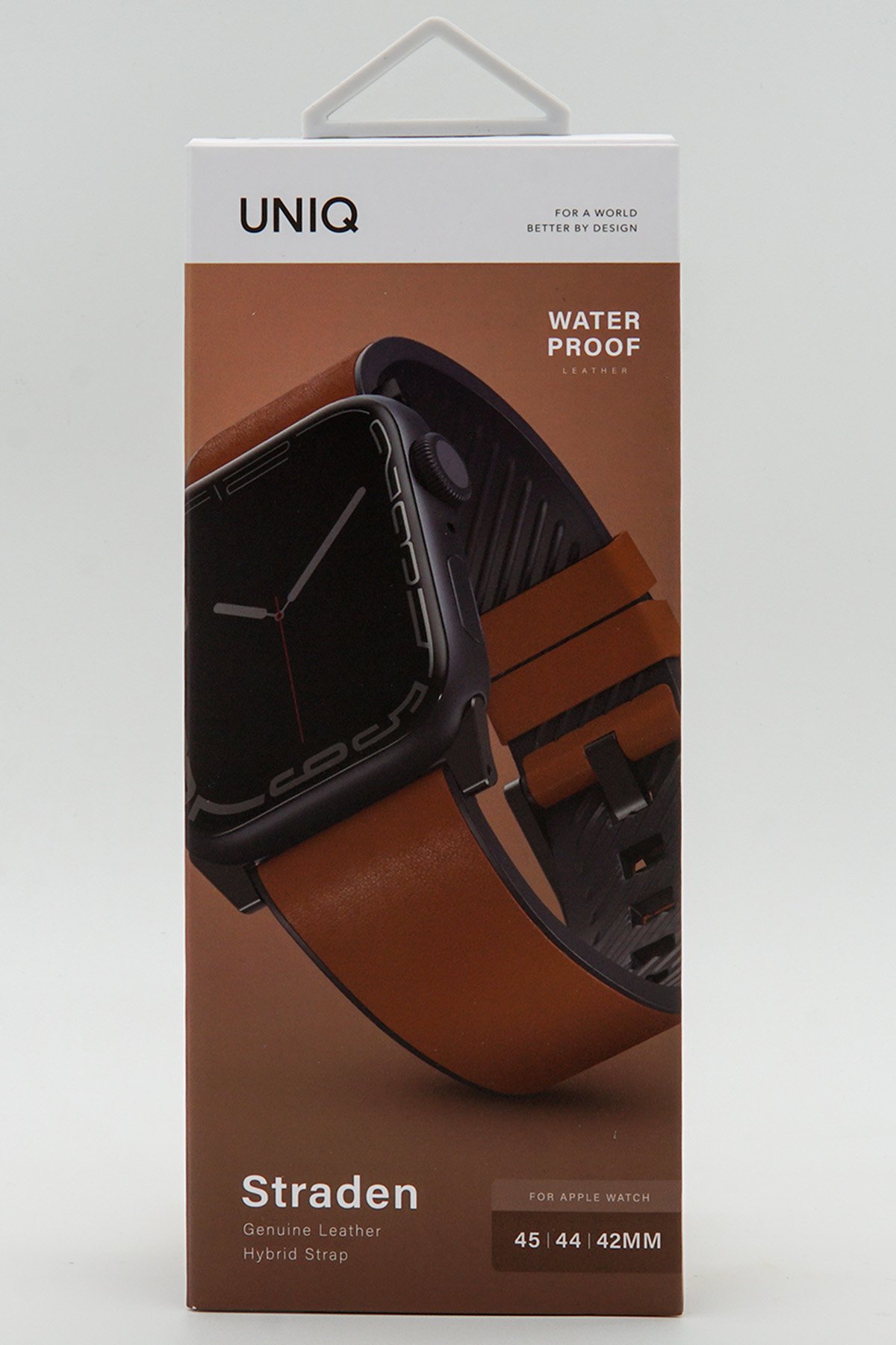 Uniq Watch Ultra 49mm Moduo Camlı Kasa Ekran Koruyucu - Sarı-Beyaz