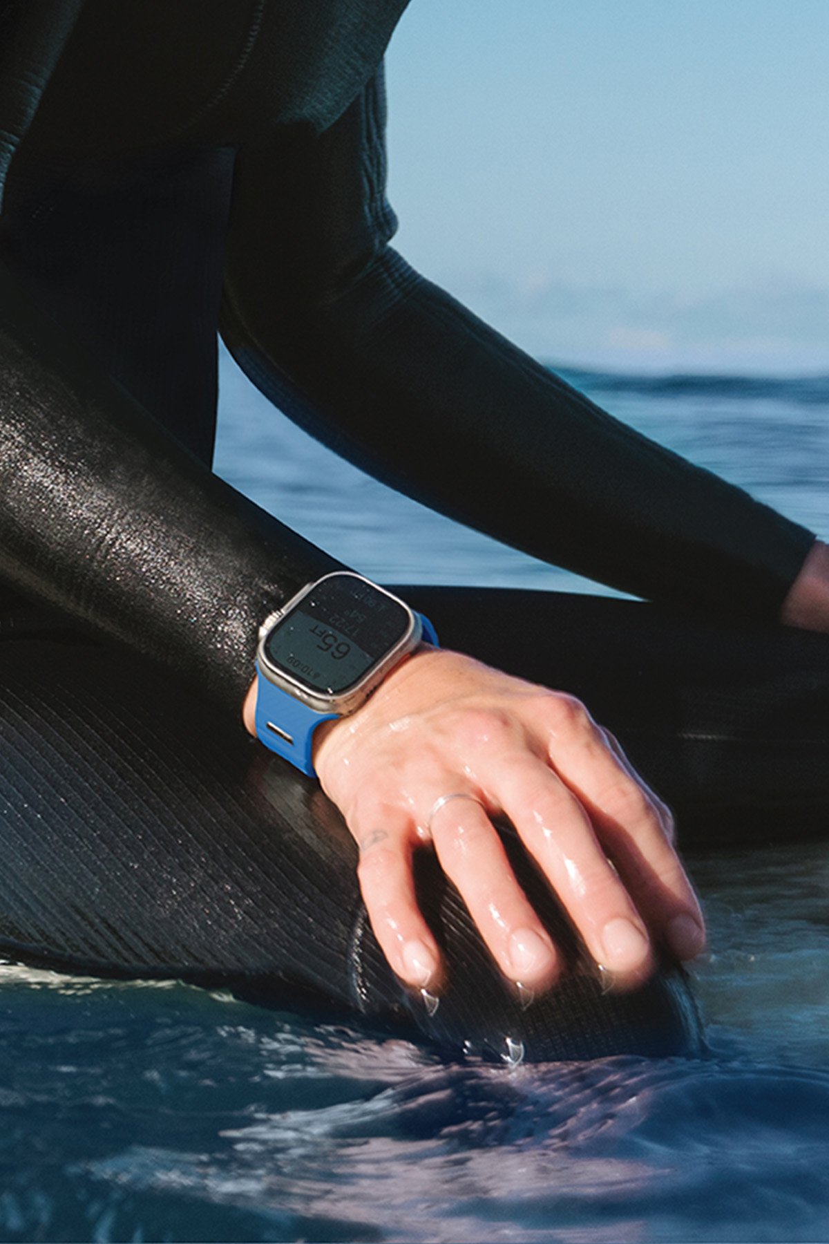 Uniq Watch Ultra 49mm Revix Evo Reversible Manyetik Kordon - Lacivert-Gri