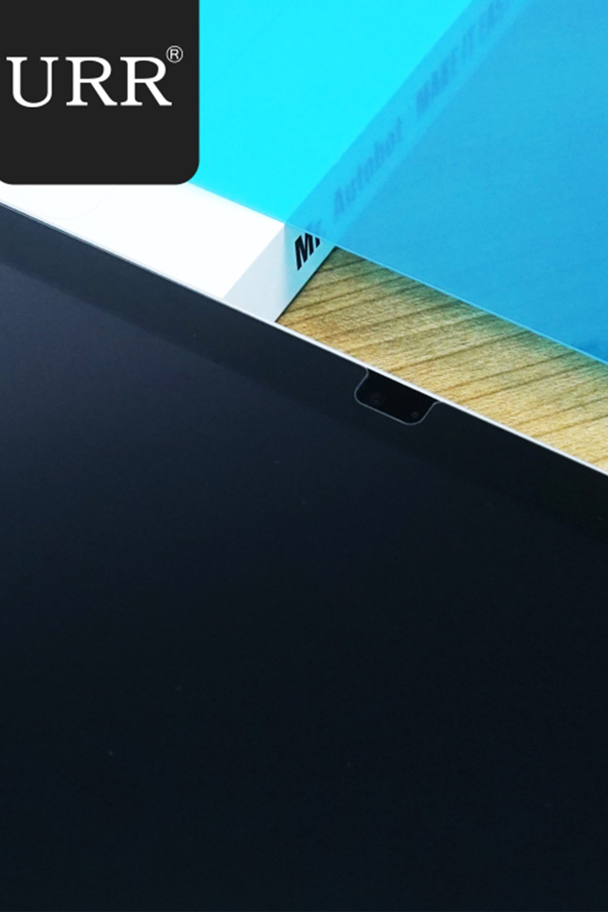 URR iPad Air 4 10.9 Ultra HD Tablet Cam Ekran Koruyucu - Siyah