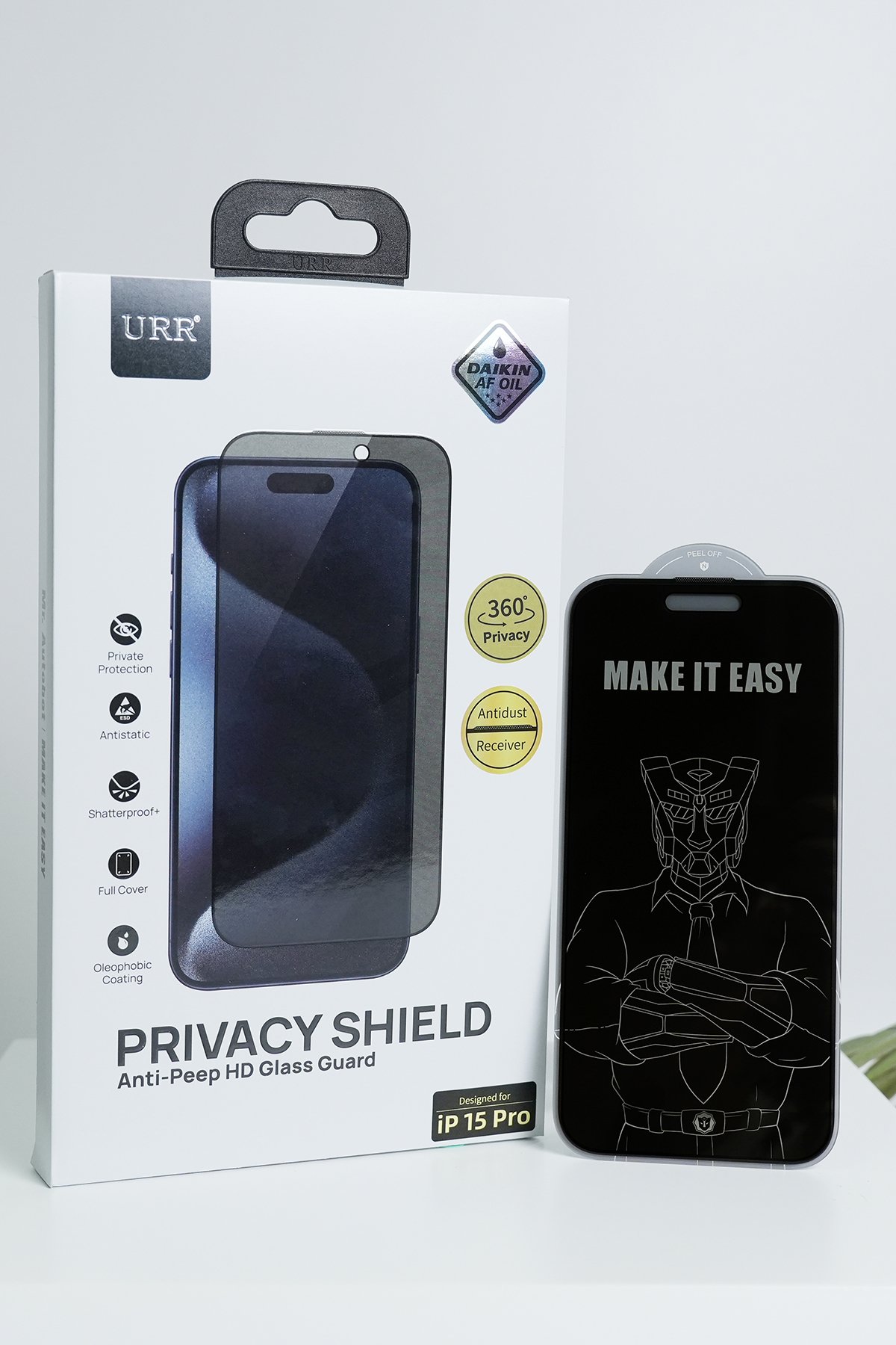URR iPhone 13 NFC Smart Case Akıllı Kapak - Siyah