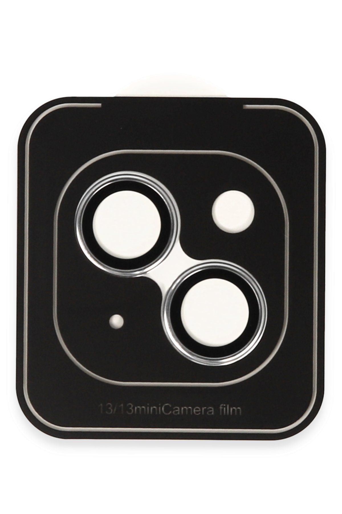 URR iPhone 13 Titanium Alloy Kamera Lens Koruyucu - Kırmızı