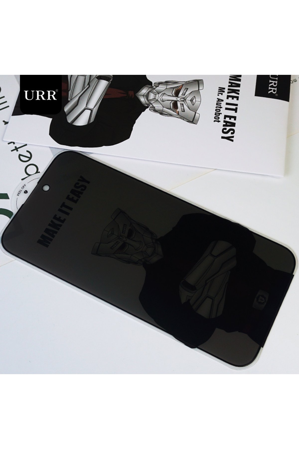 URR iPhone 14 Pro Max Titanium Alloy Kamera Lens Koruyucu - Gold