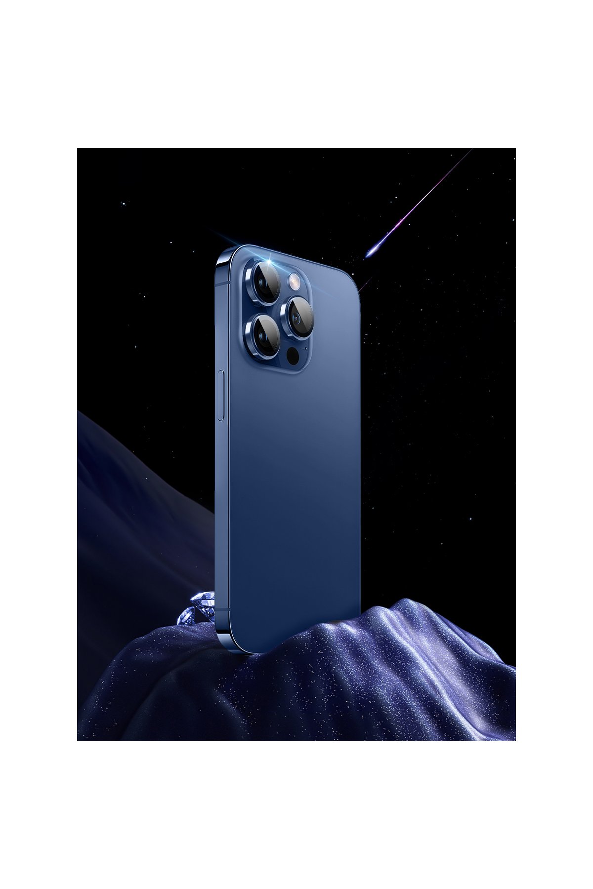 URR iPhone 14 Pro NFC Smart Case Akıllı Kapak - Siyah