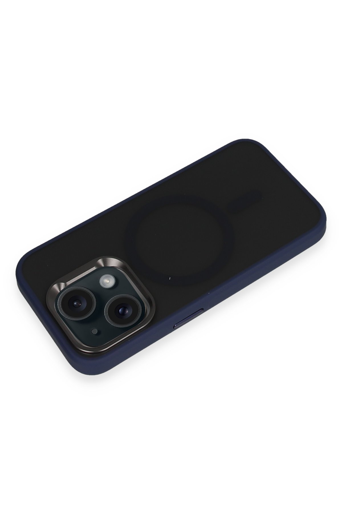 URR iPhone 15 3D Curved Edge HD Cam Ekran Koruyucu - Siyah