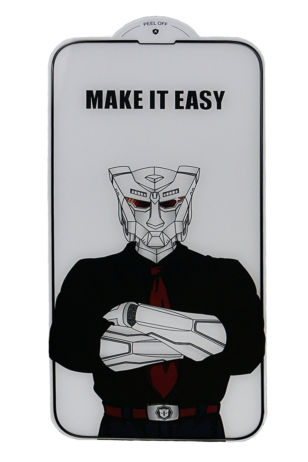 URR iPhone 15 Pro 3D Silikon Edge HD Cam Ekran Koruyucu - Siyah