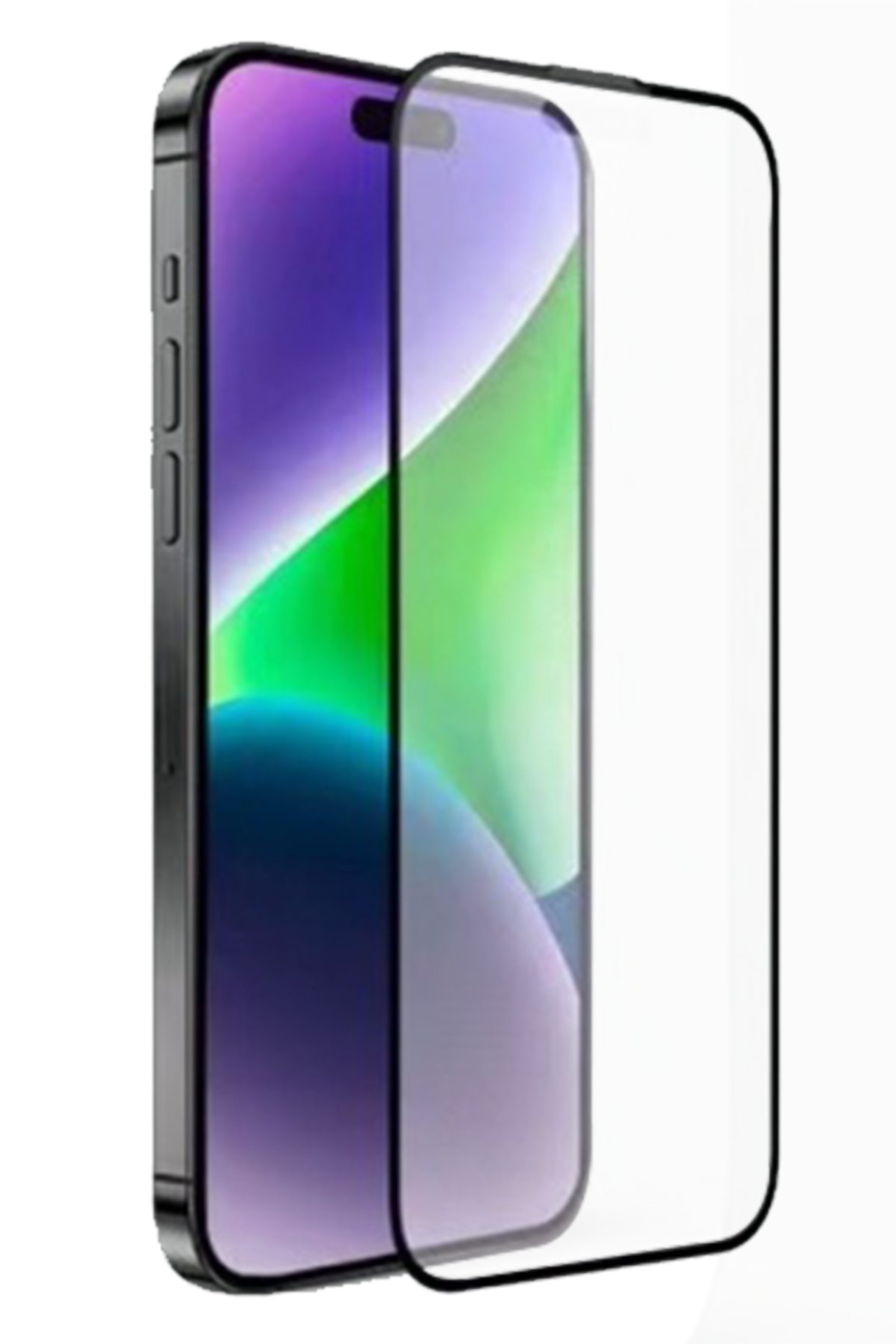 URR iPhone 15 Pro Max 3D PVD Dioxide Kamera Lens Koruyucu - Gümüş