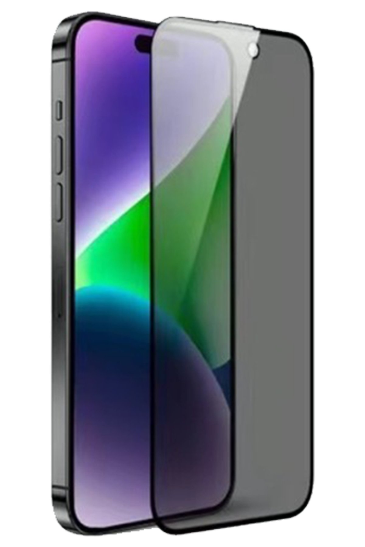 URR iPhone 15 Pro Max Crystal Clear Magsafe 3in1 Ekran Koruyucu ve Kamera Lens Set - Şeffaf