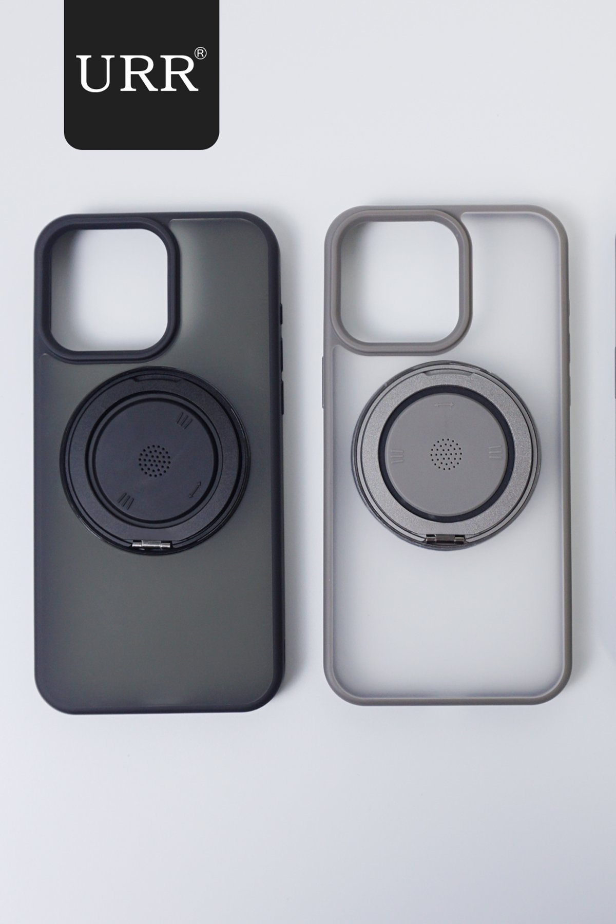 URR iPhone 15 Pro 3D Curved Edge HD Cam Ekran Koruyucu - Siyah