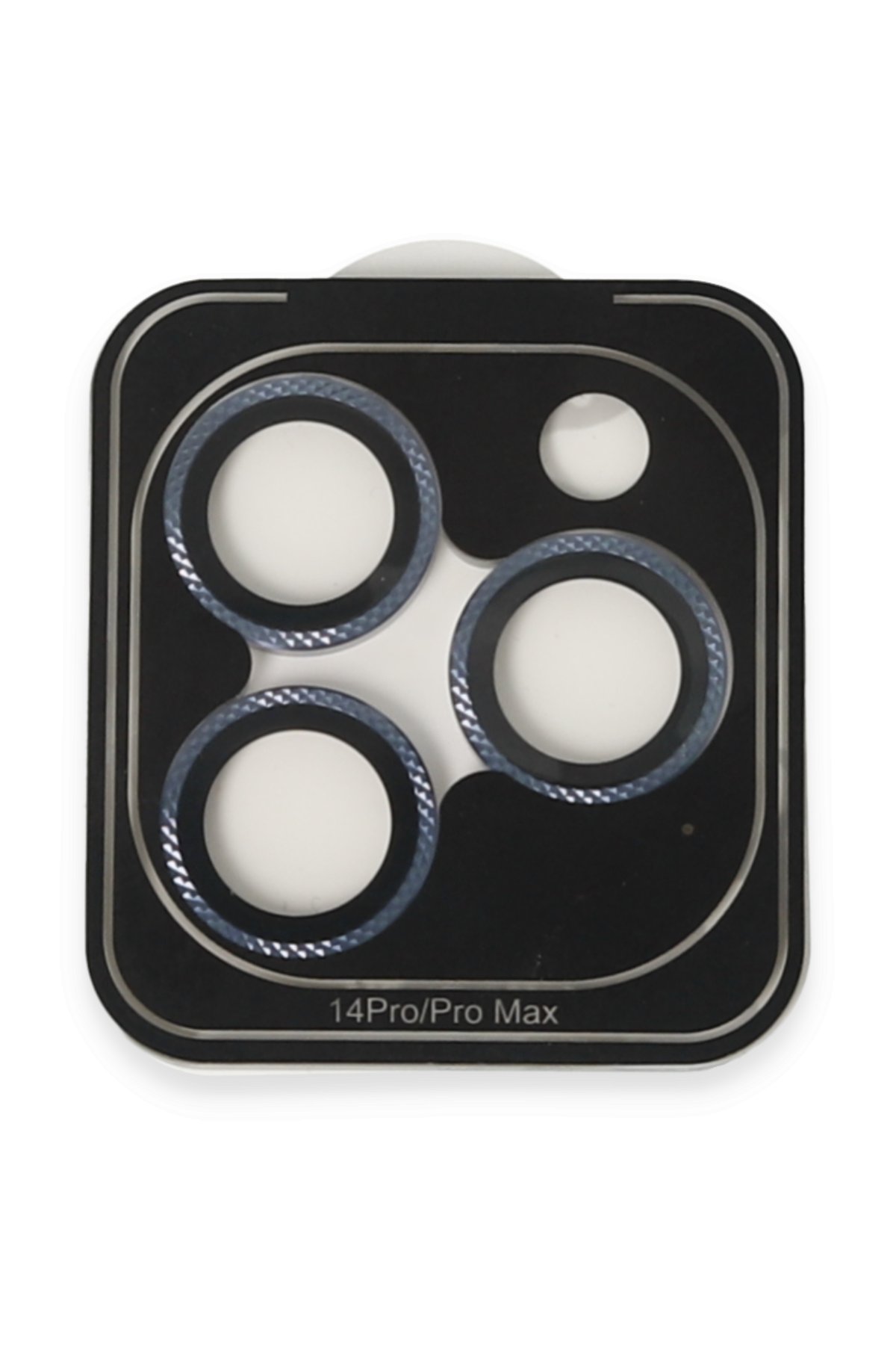 URR iPhone 15 Pro 3D PVD Dioxide Kamera Lens Koruyucu - Gümüş