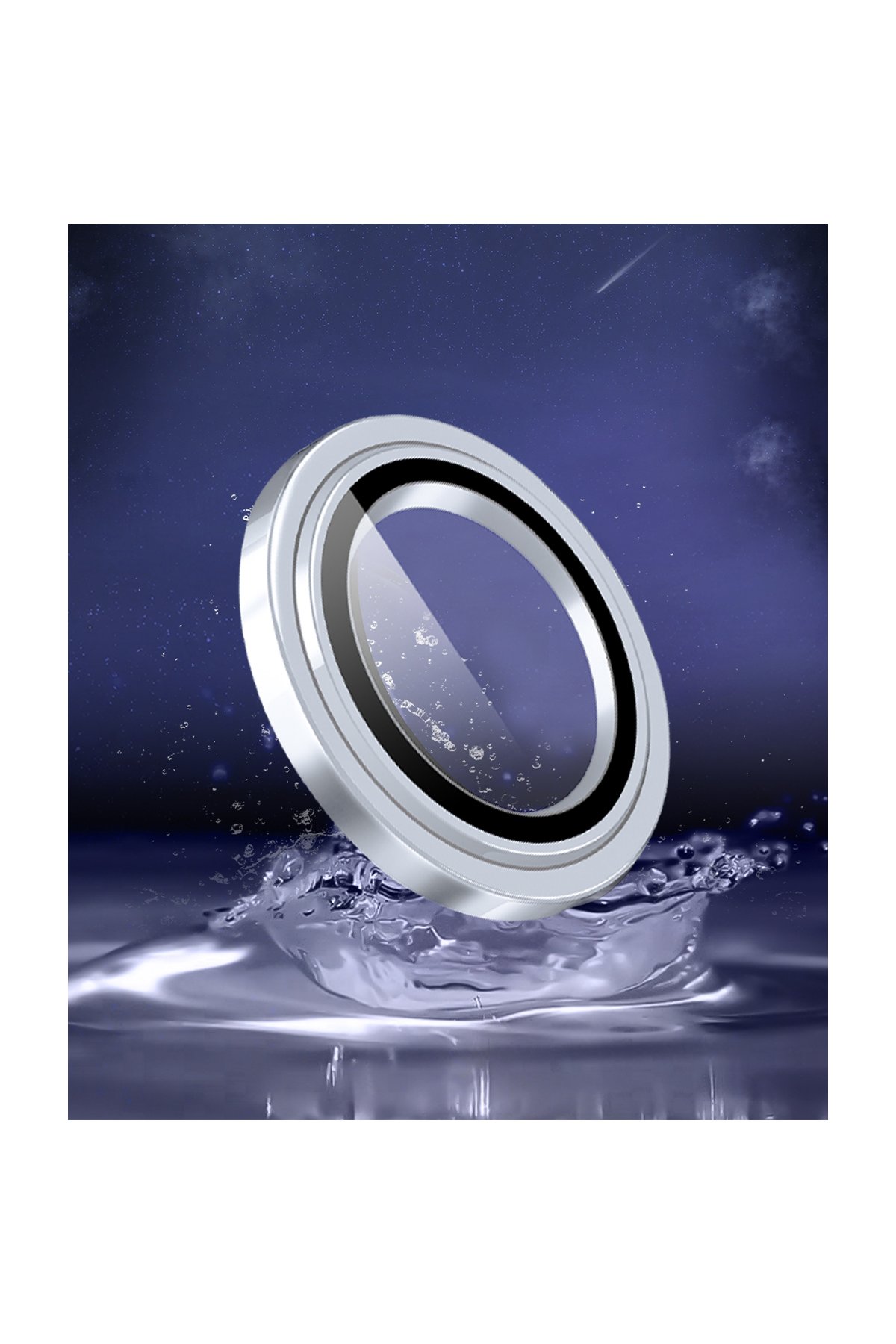 URR iPhone 16 Pro Max Crystal Clear Magsafe 3in1 Ekran Koruyucu ve Kamera Lens Set - Şeffaf