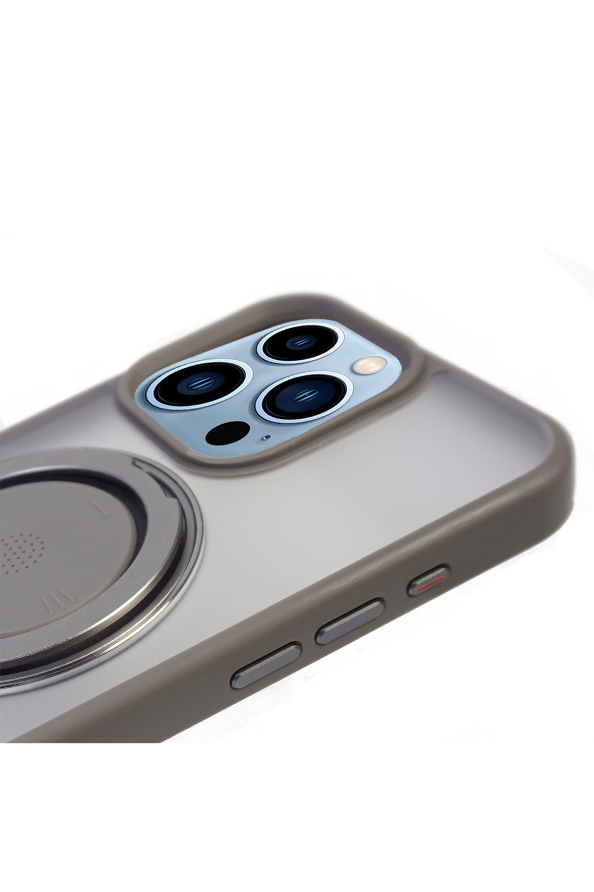 URR iPhone 16 Pro Max Innovative Leather Magsafe Kapak - Siyah