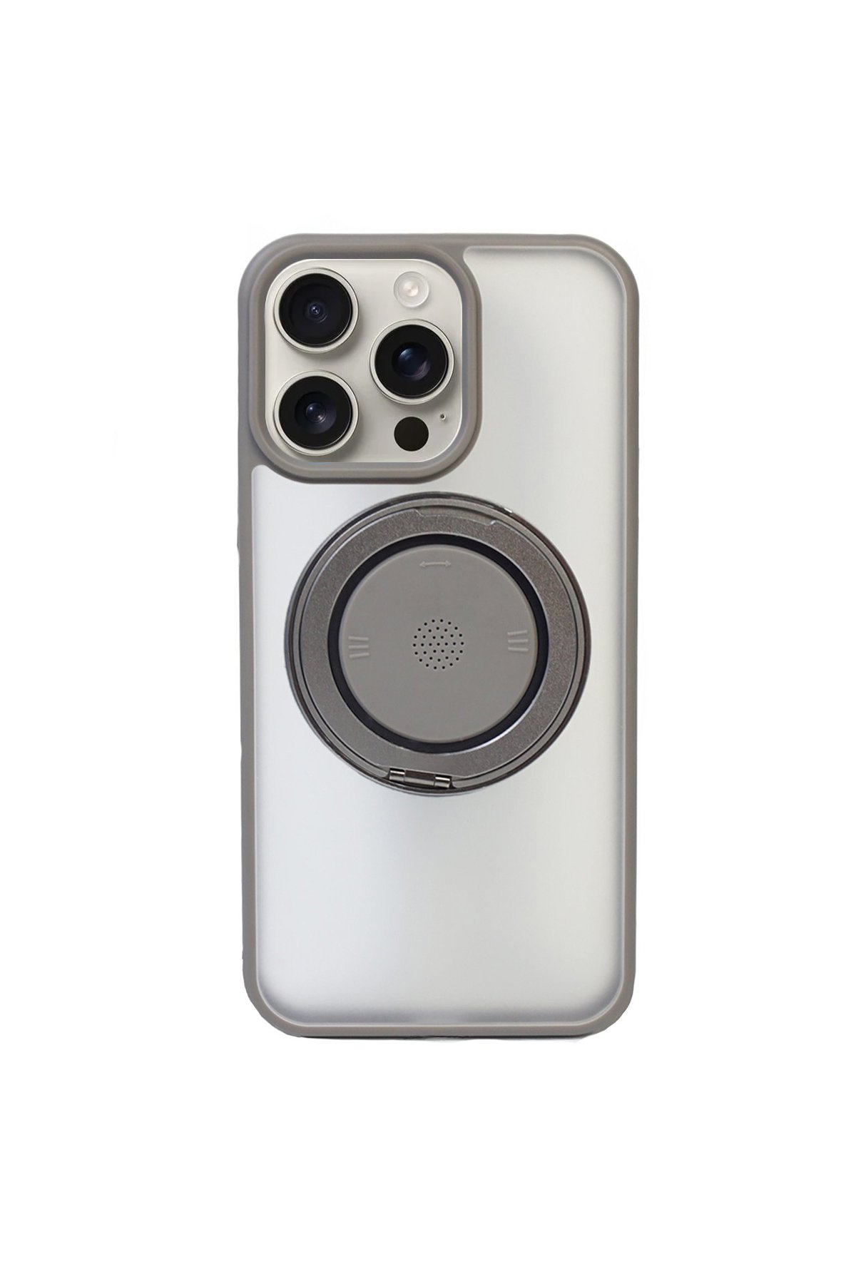 URR iPhone 16 Pro Max 4 Way Anti Spy 360 Privacy Cam Ekran Koruyucu - Siyah