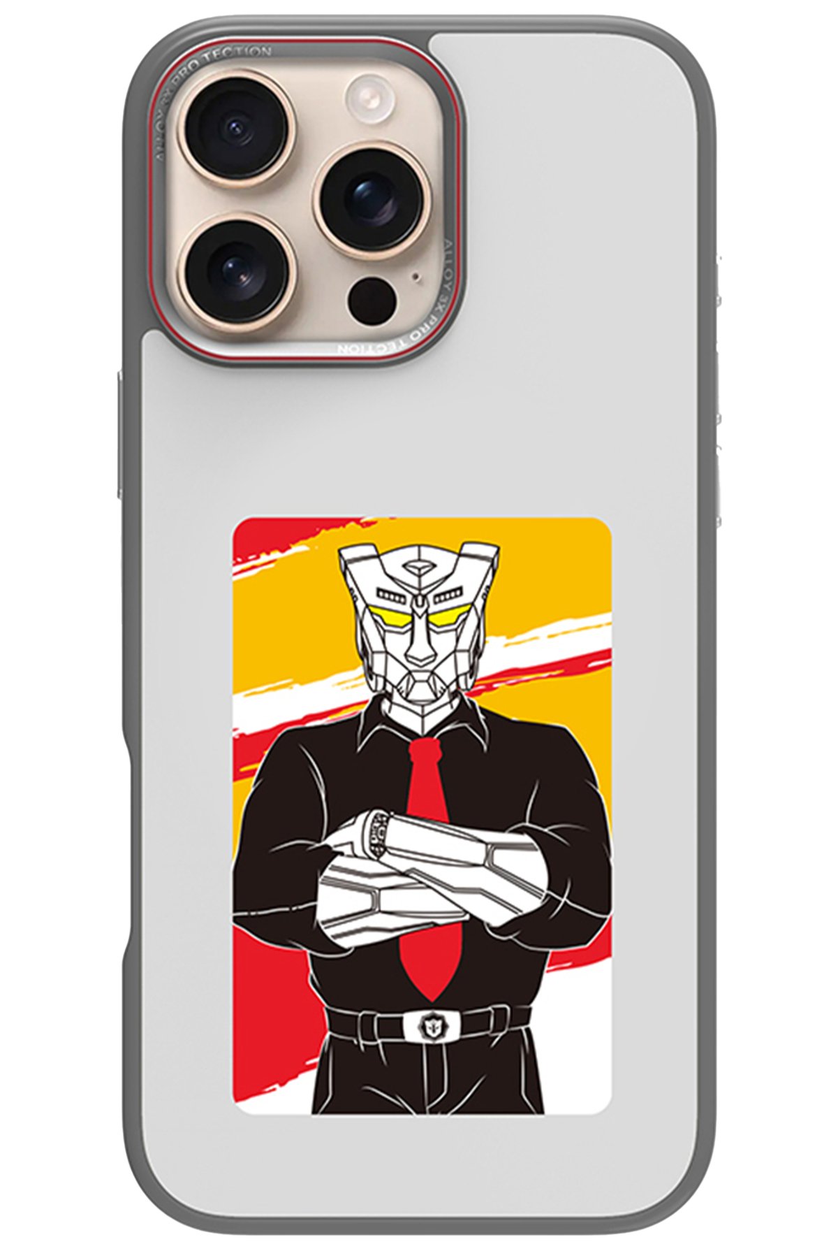 URR iPhone 16 Pro Titanium Alloy Kamera Lens Koruyucu - Siyah