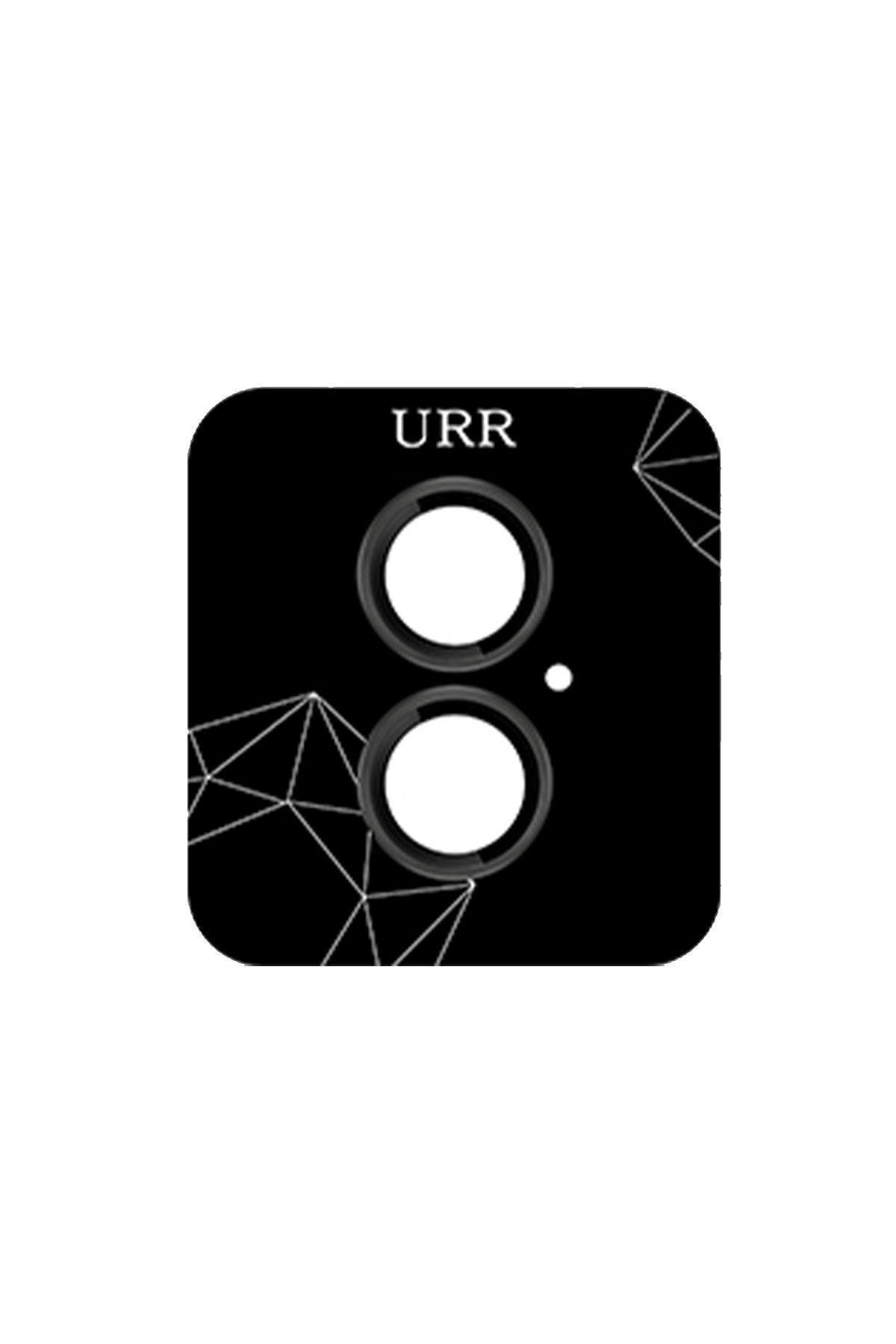 URR iPhone 16 Titanium Alloy Kamera Lens Koruyucu - Pembe