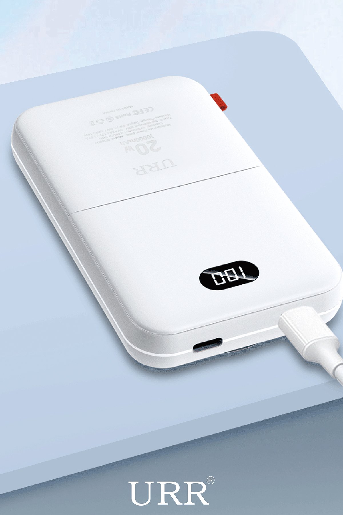 URR Cool Series Magsafe Deri Kartlık - Siyah