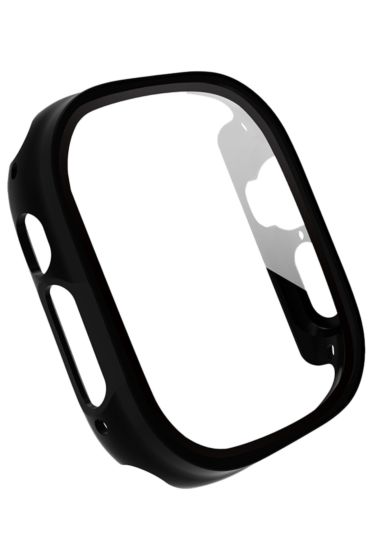 URR Watch 46mm Camlı Kasa Ekran Koruyucu - Şeffaf