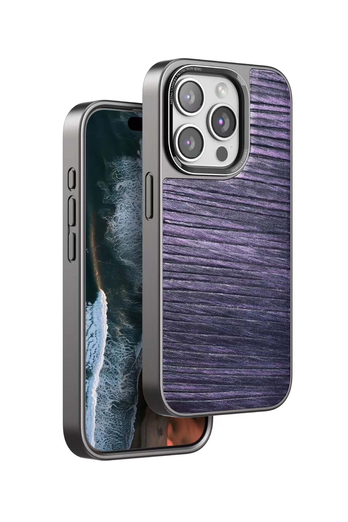 Venco iPhone 14 Pro Max Cute Desenli Kapak - Kahverengi