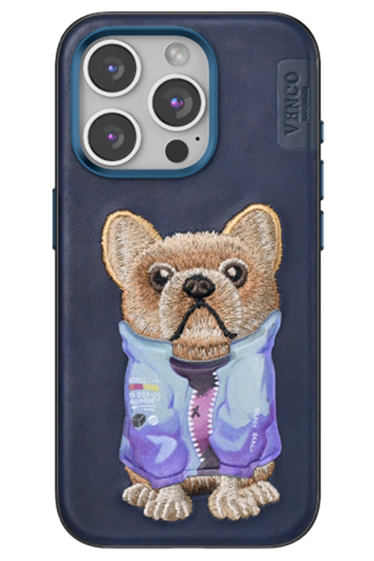 Venco iPhone 15 Pro Home Magsafe Kapak - Lacivert