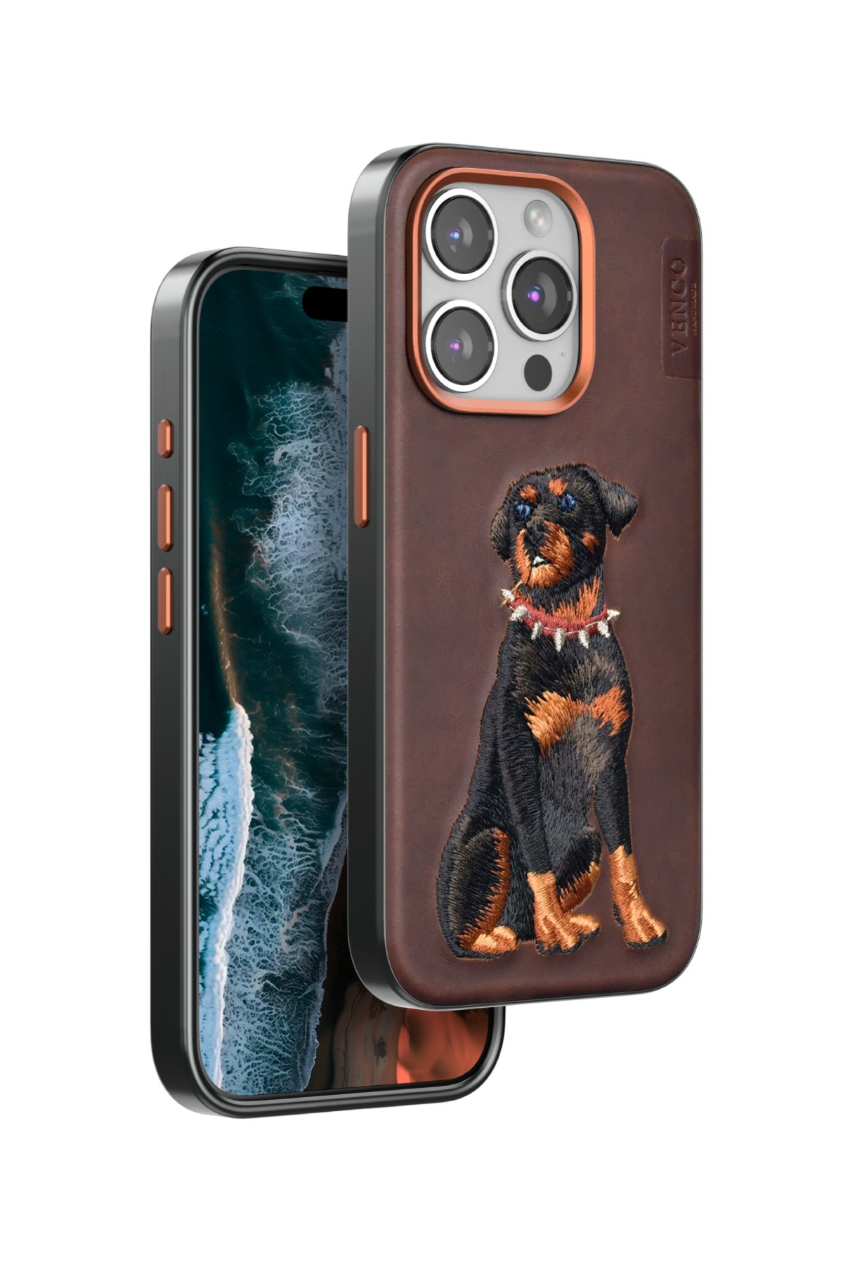 Venco iPhone 15 Pro Viper Kapak - Titan Gri