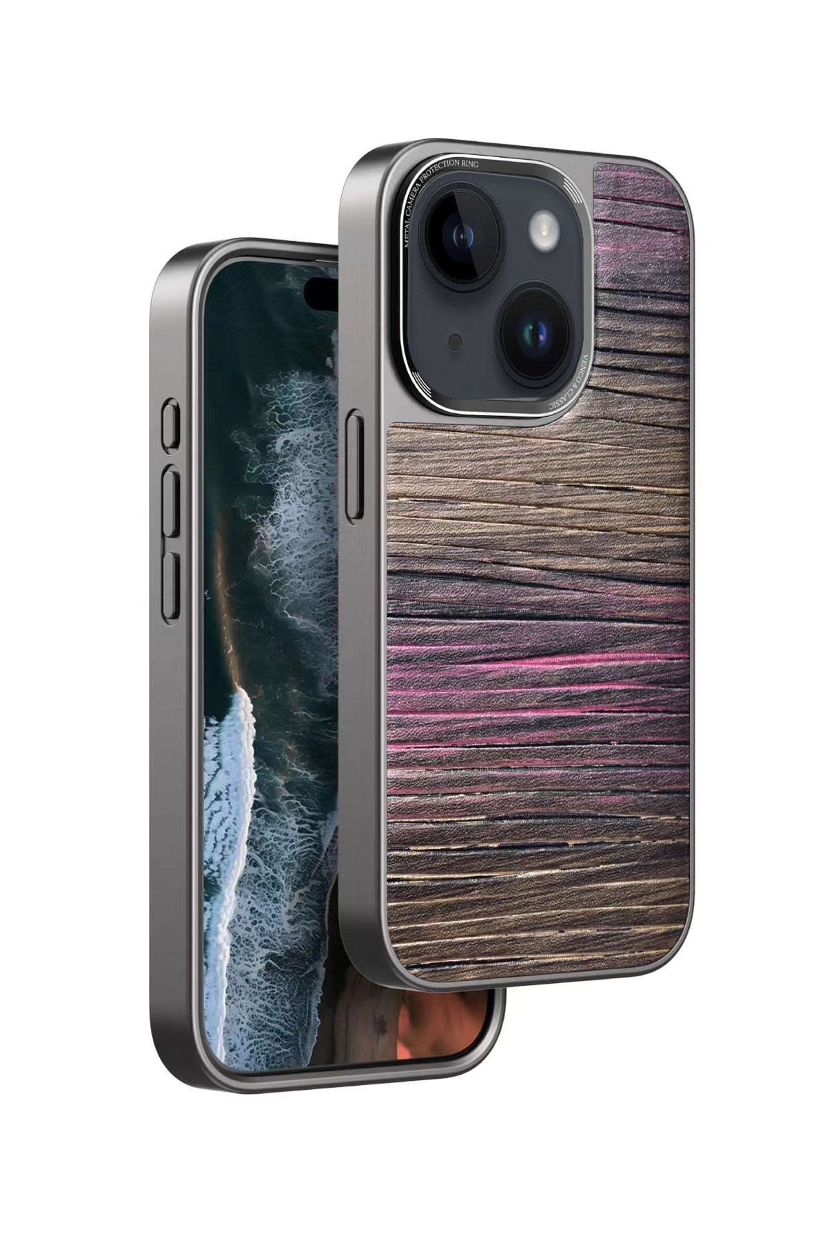 Venco iPhone 15 Brand Kapak - Lacivert