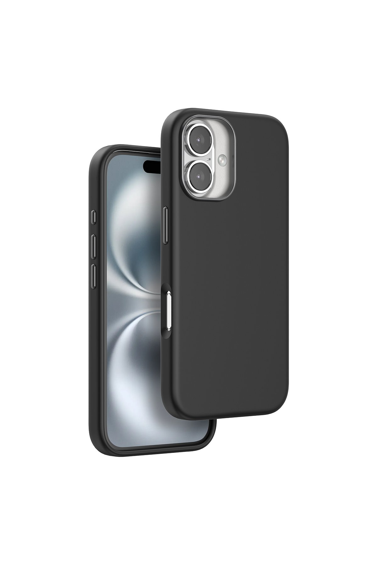 Venco iPhone 16 Brand Kapak - Gümüş