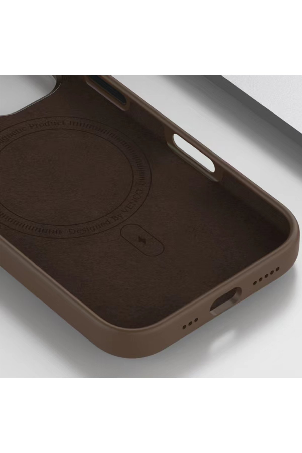 Venco iPhone 16 Brand Kapak - Gümüş