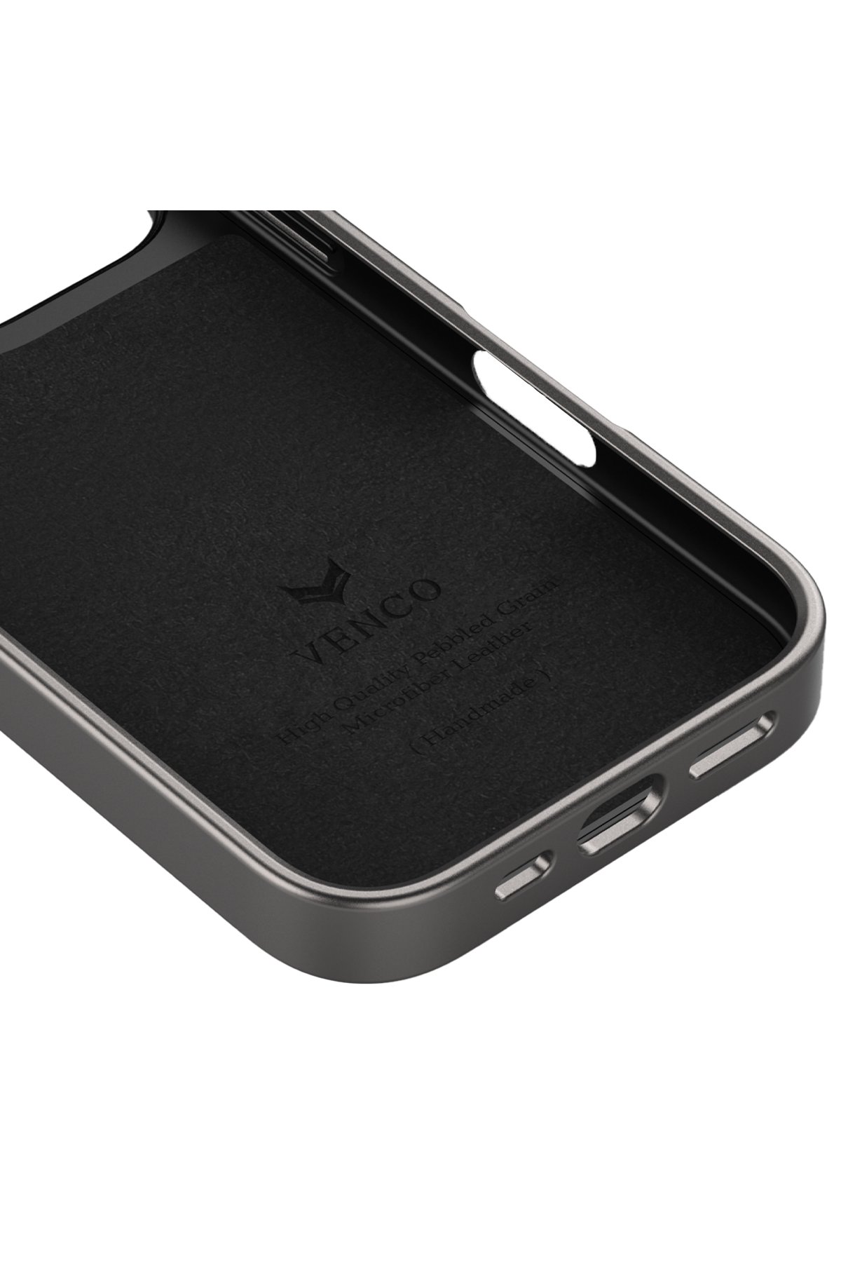 Venco iPhone 16 Pro Max Puskas Magsafe Kapak - Açık Kahve