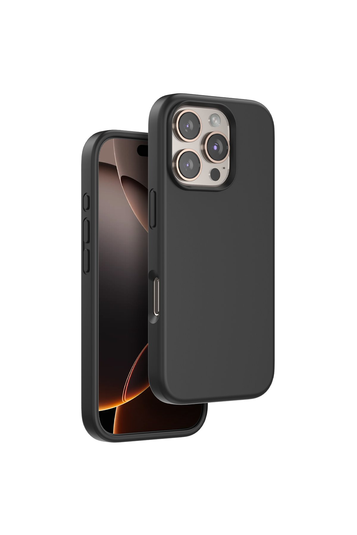 Venco iPhone 16 Pro Max Home Magsafe Kapak - Turuncu