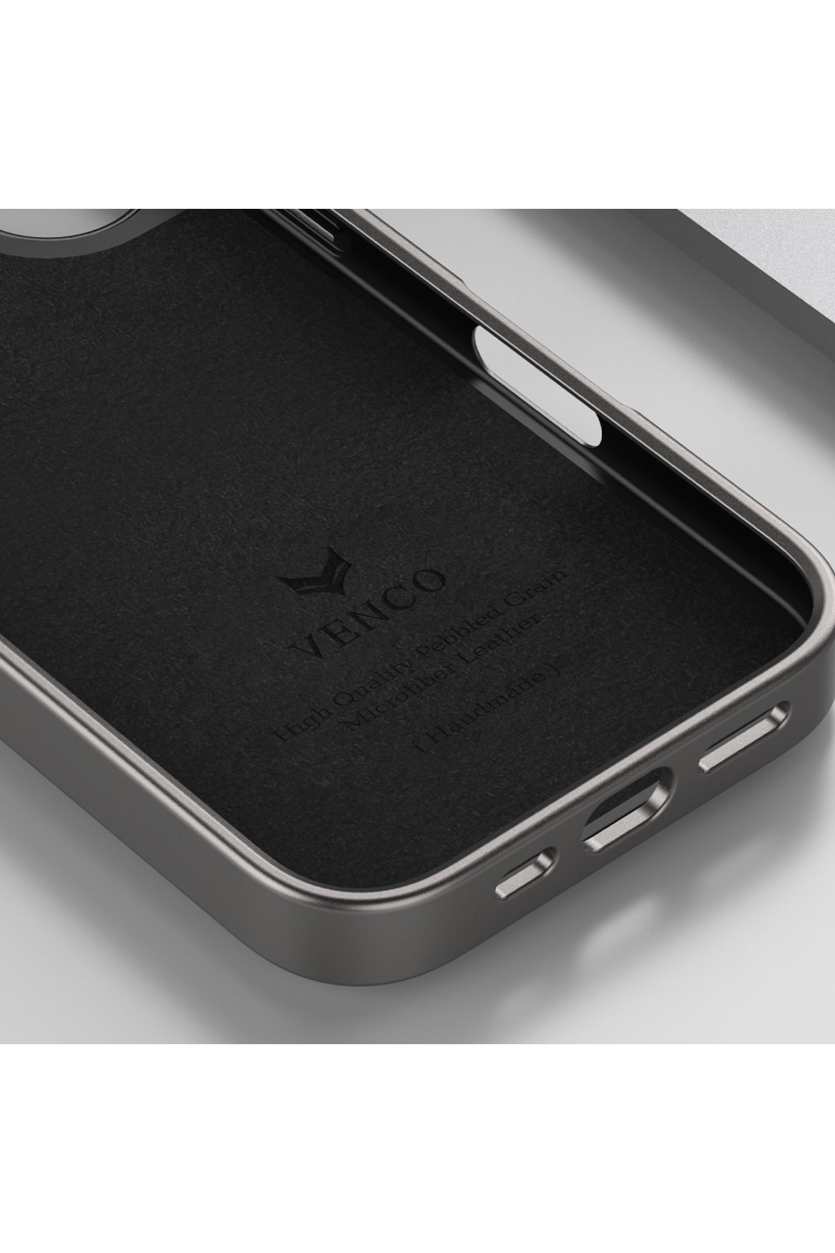 Venco iPhone 16 Pro Max Perma Desenli Kapak - Lacivert