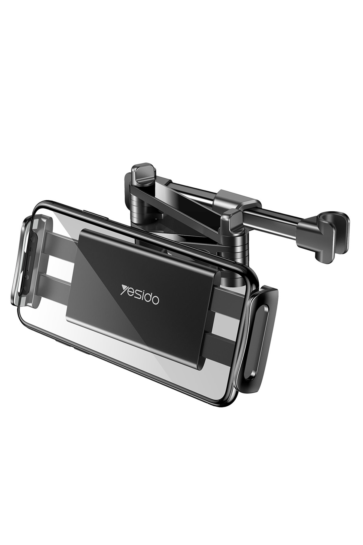 Yesido HB25 3 Adet USB Çıkışlı RGB Kulaklık ve Gamepad Standı - Siyah