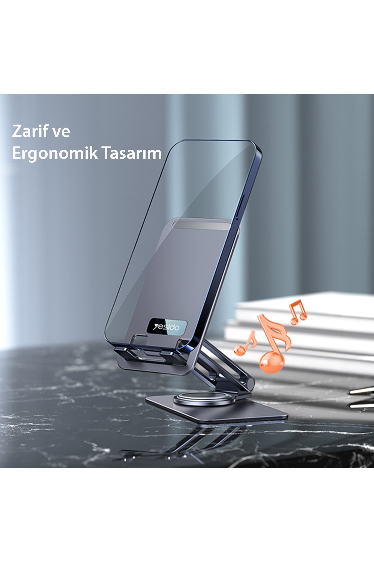 Yesido MG01 Sessiz Kablosuz Masaj Aleti - Siyah